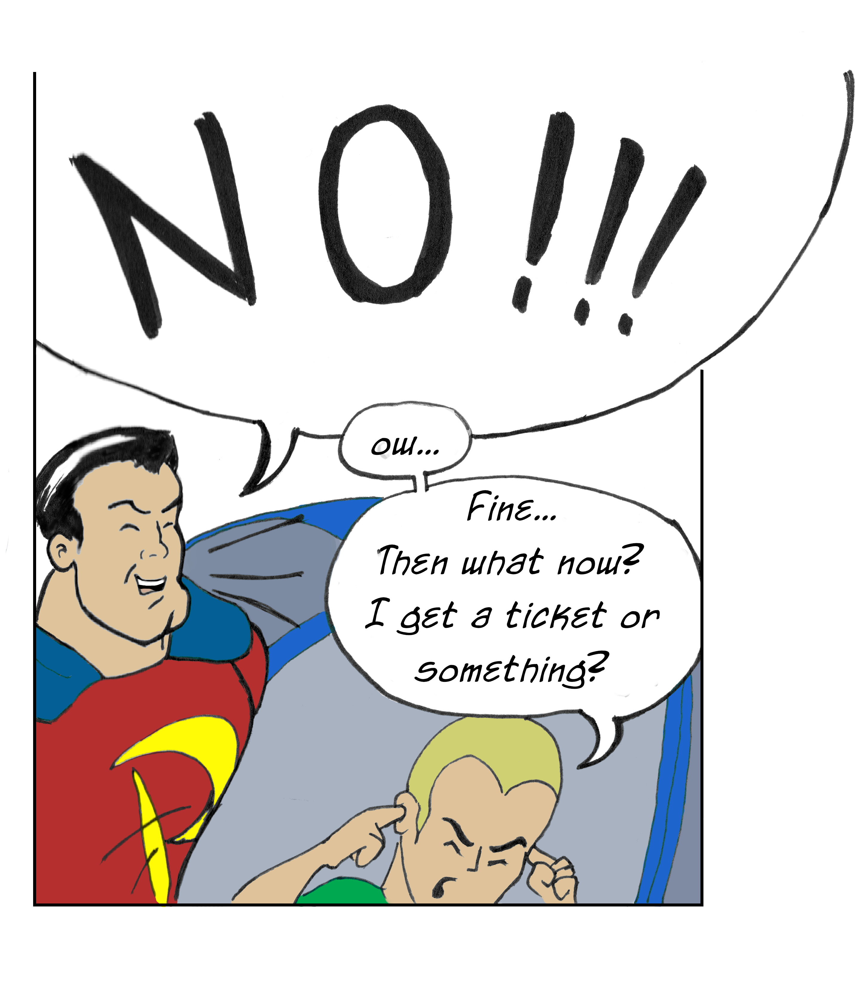 The Gig is up - Panel 2