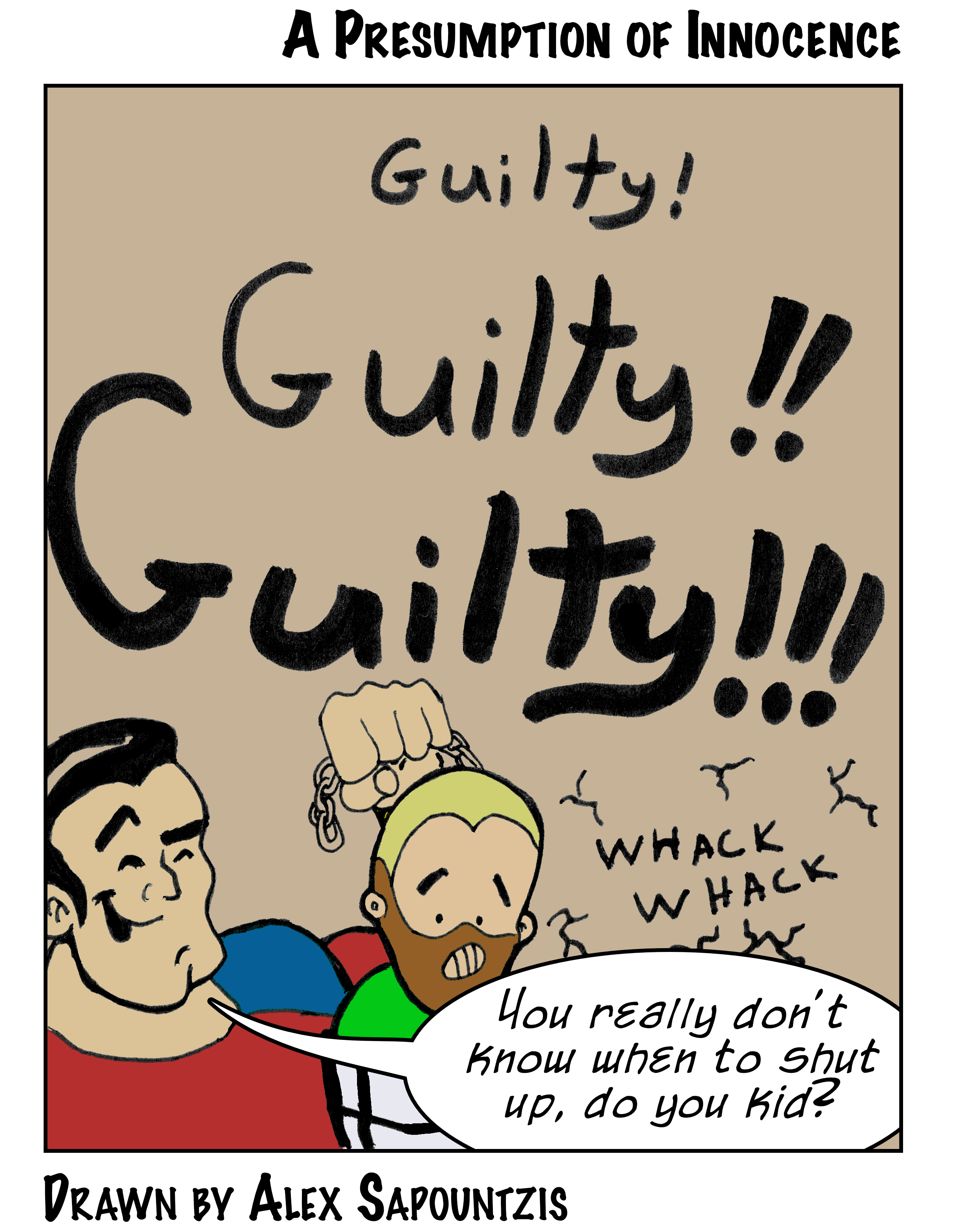 A Presumption of Innocence - Panel 3