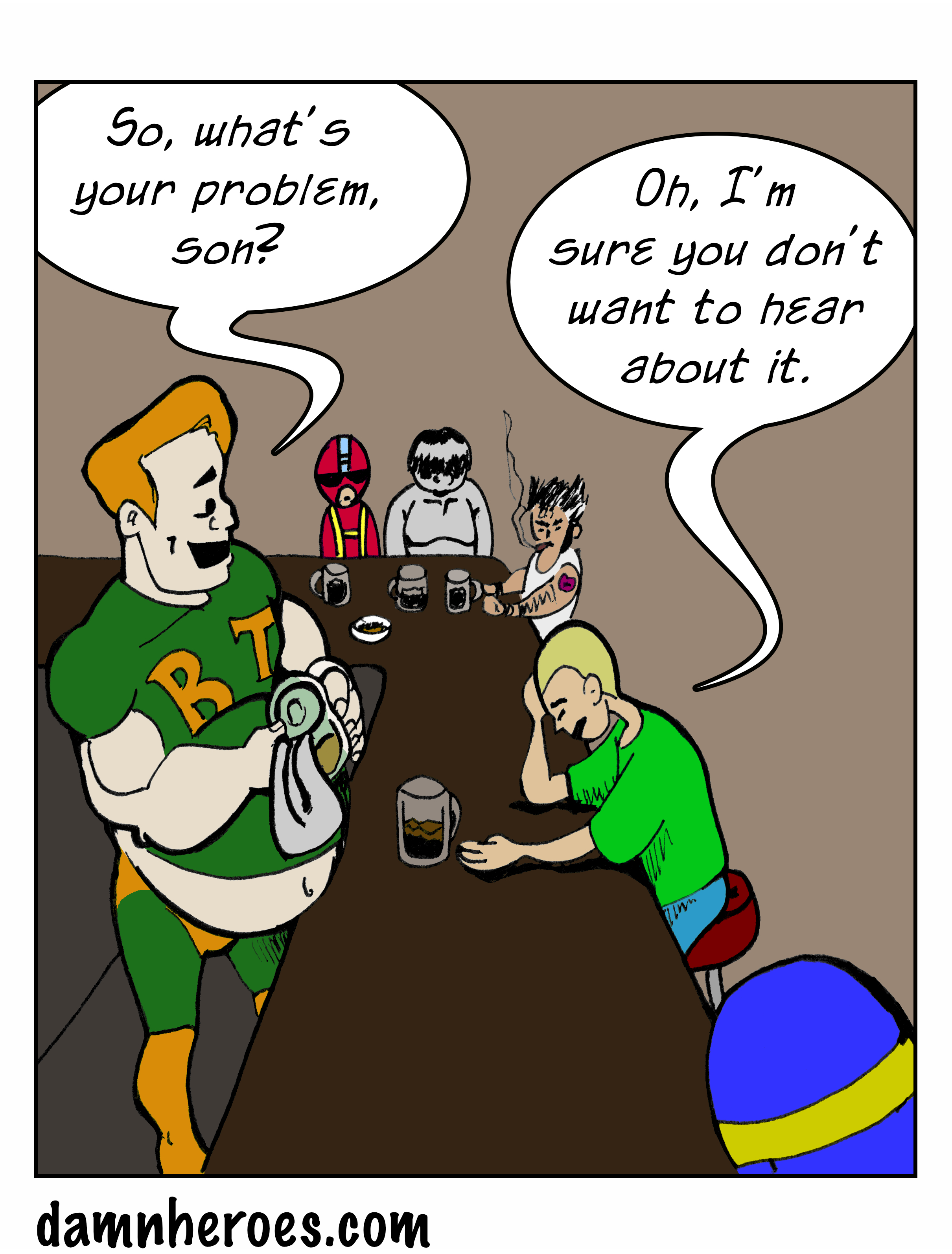 Any Club That Would Have Me - Panel 1