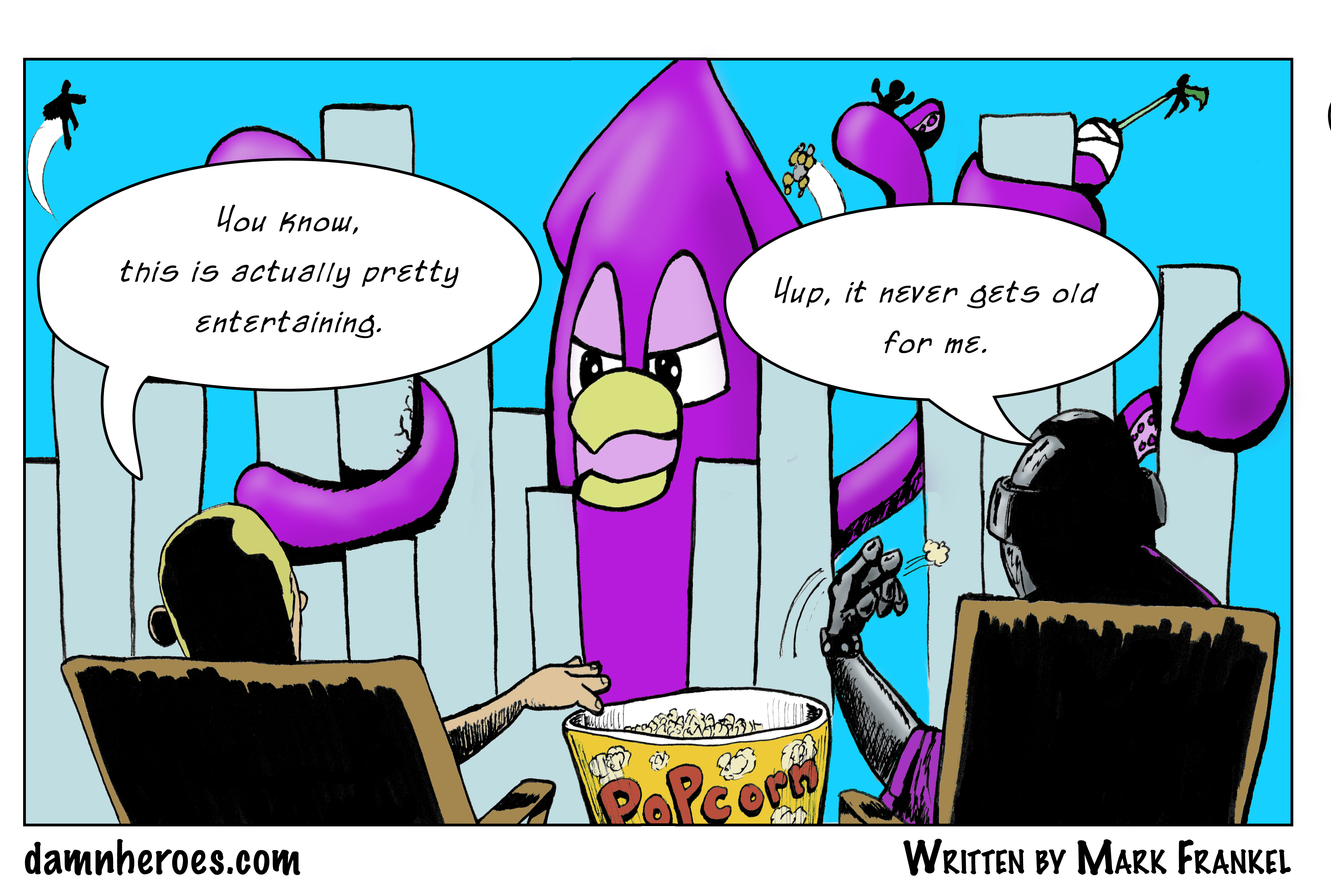 Friends May Come and Go, but Enemies Accumulate - Panel 1