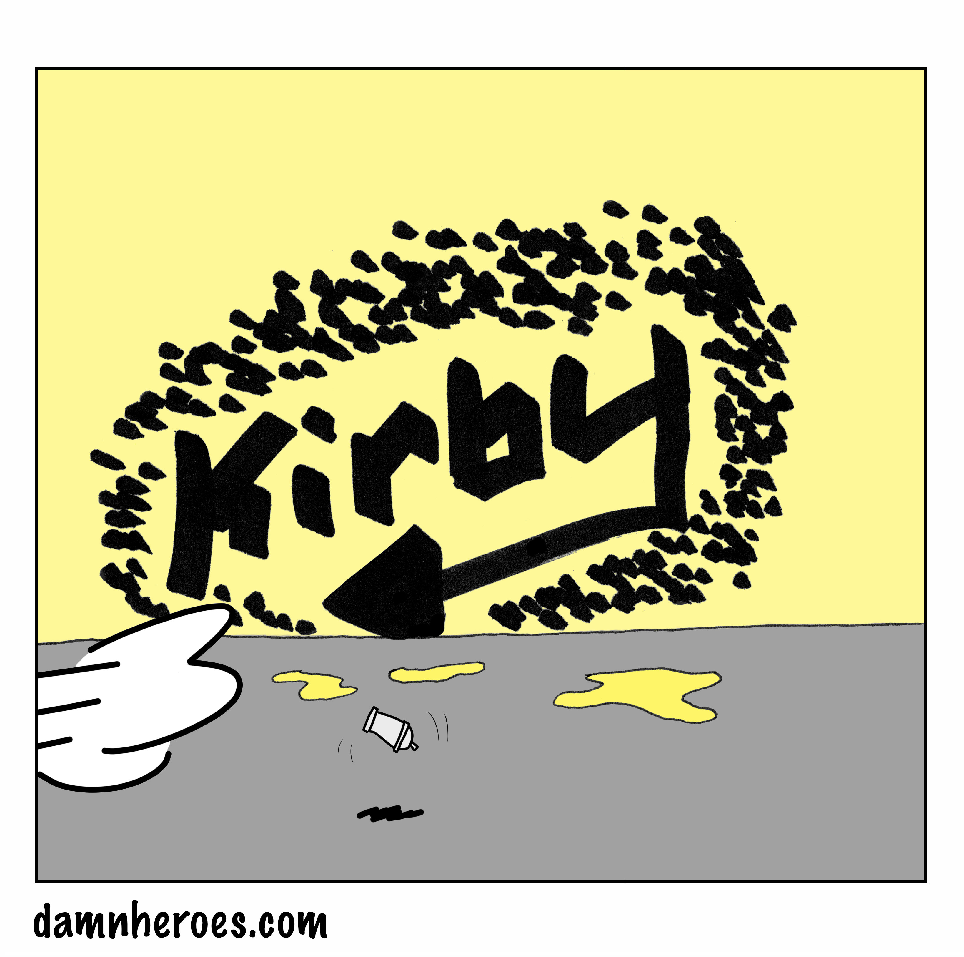 Kirby Wuz Here - Panel 1