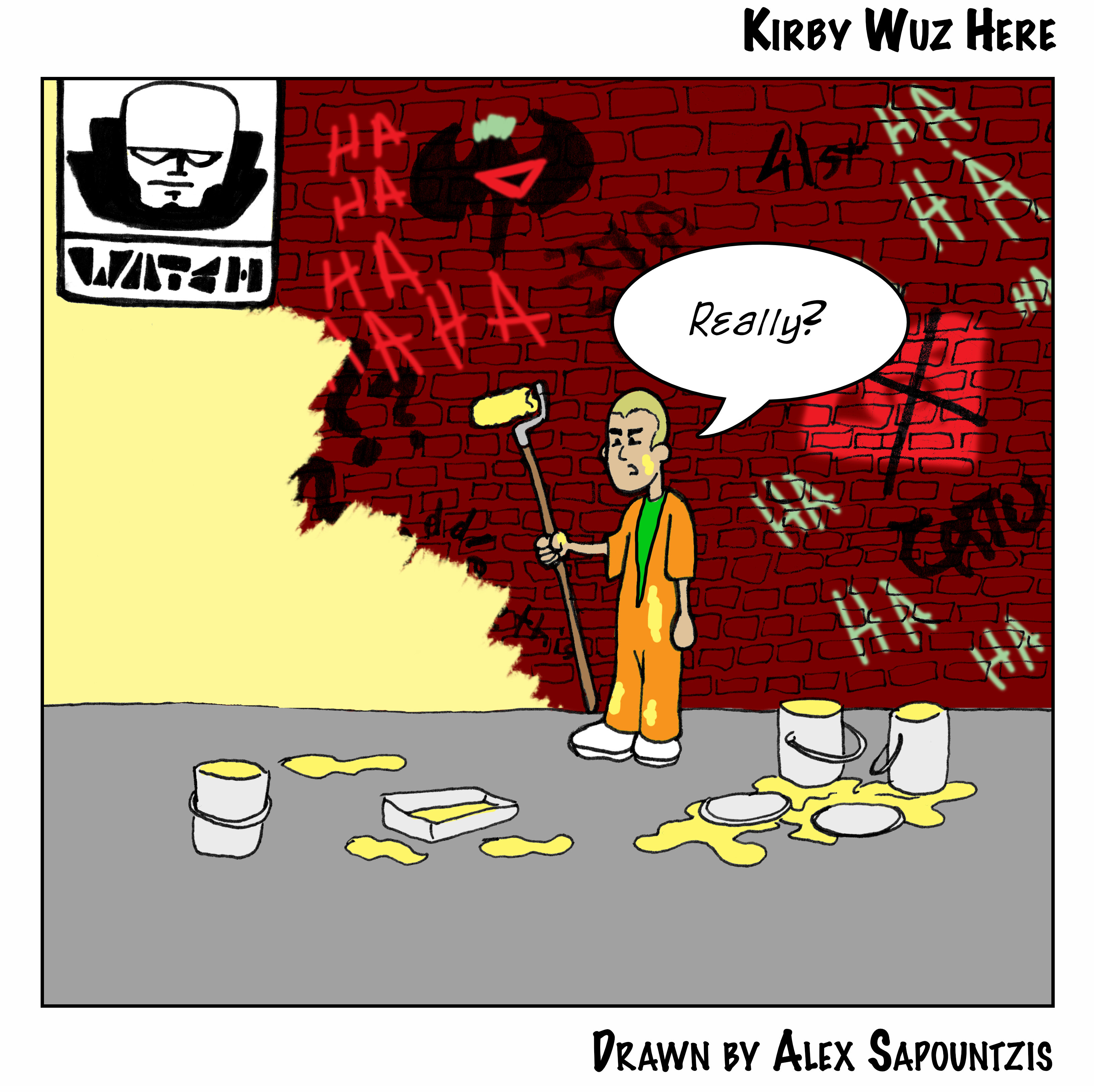 Kirby Wuz Here - Panel 3