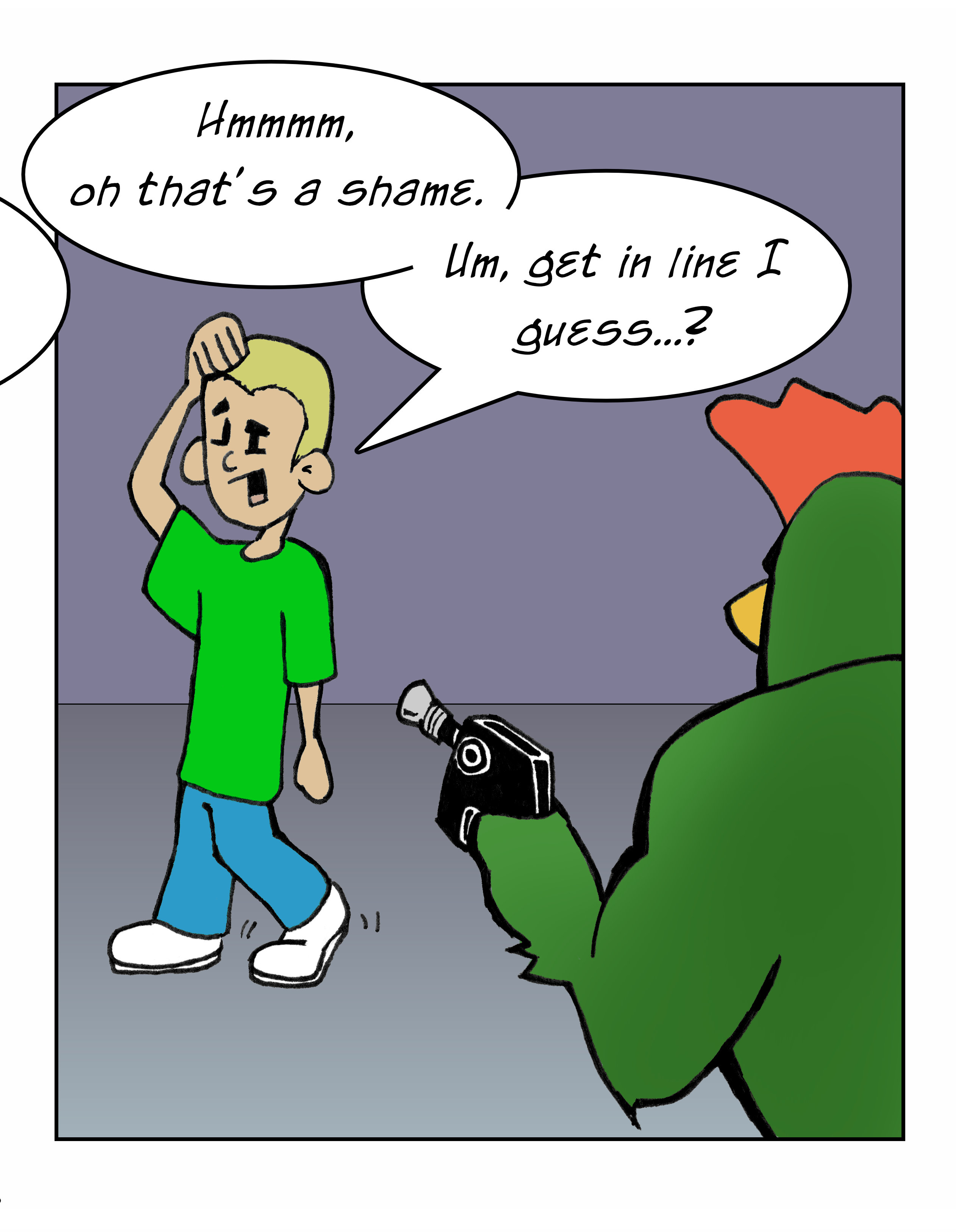 Cluckin' A! - Panel 3