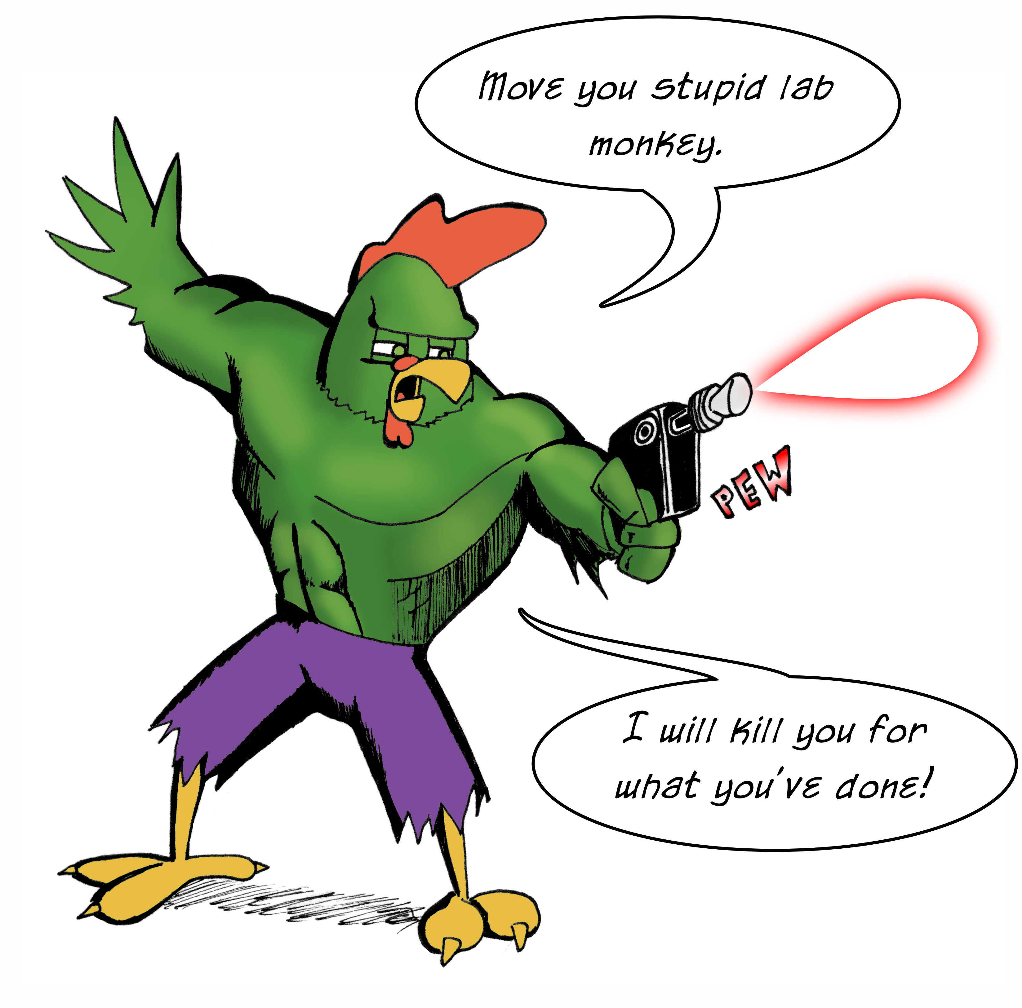 Cluck Shot First! - Panel 2