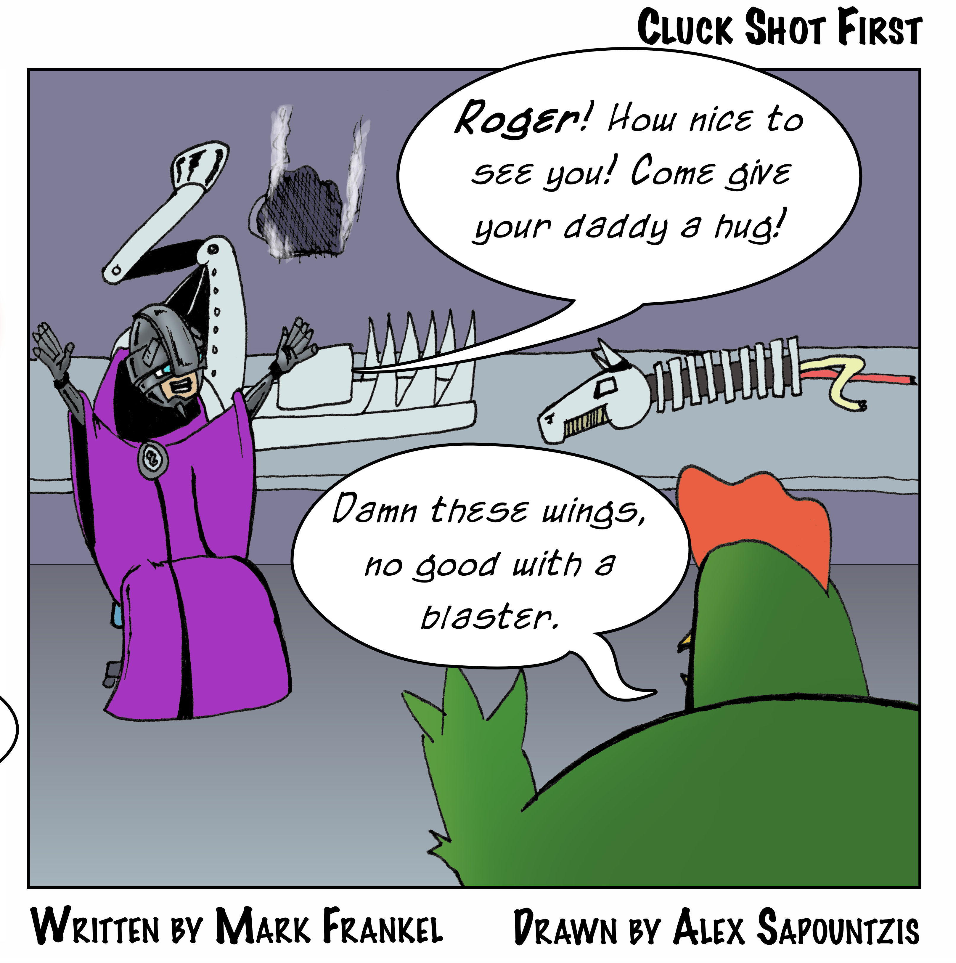 Cluck Shot First! - Panel 3