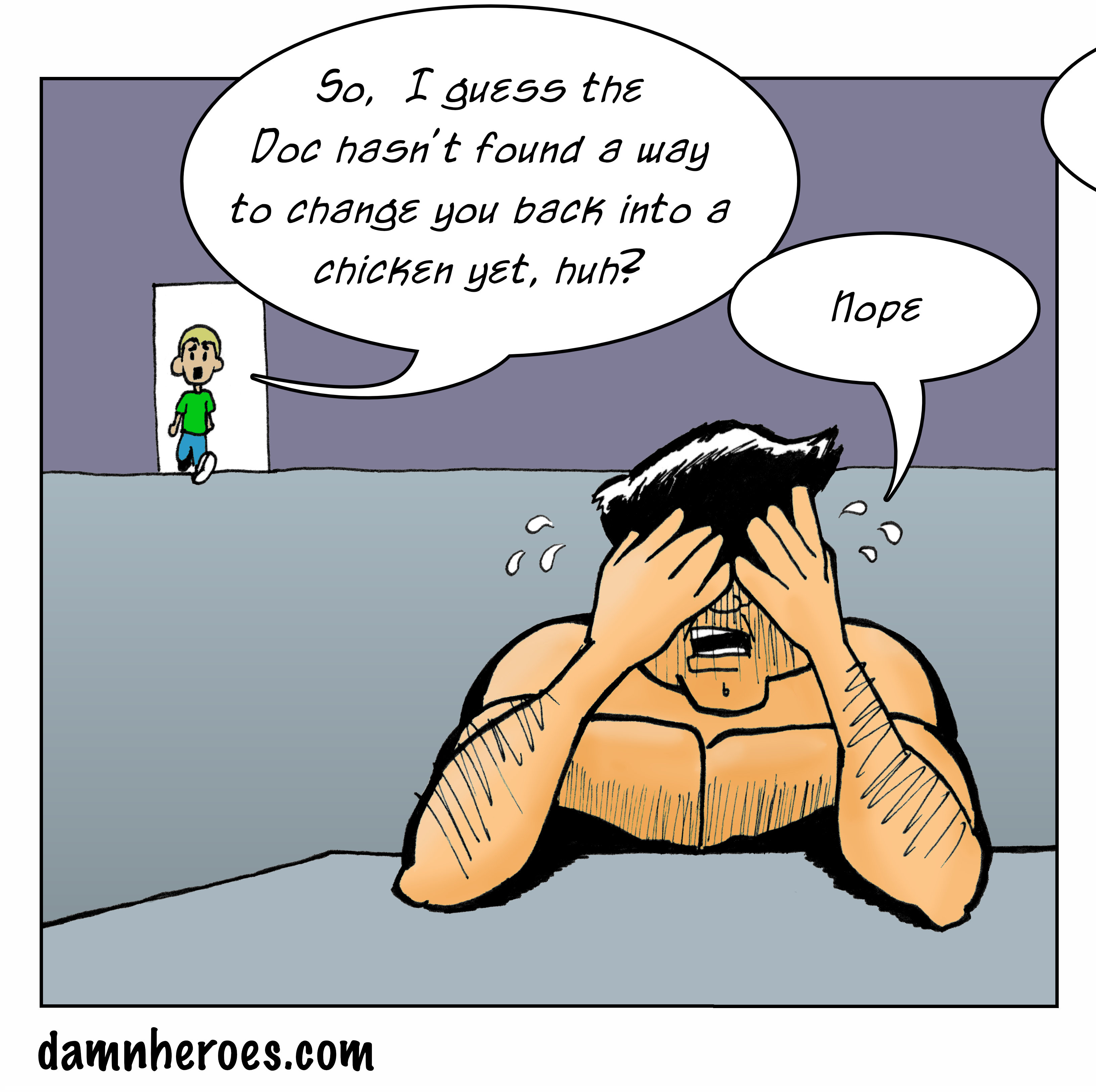 I Feel Like Chicken Tonight - Panel 1