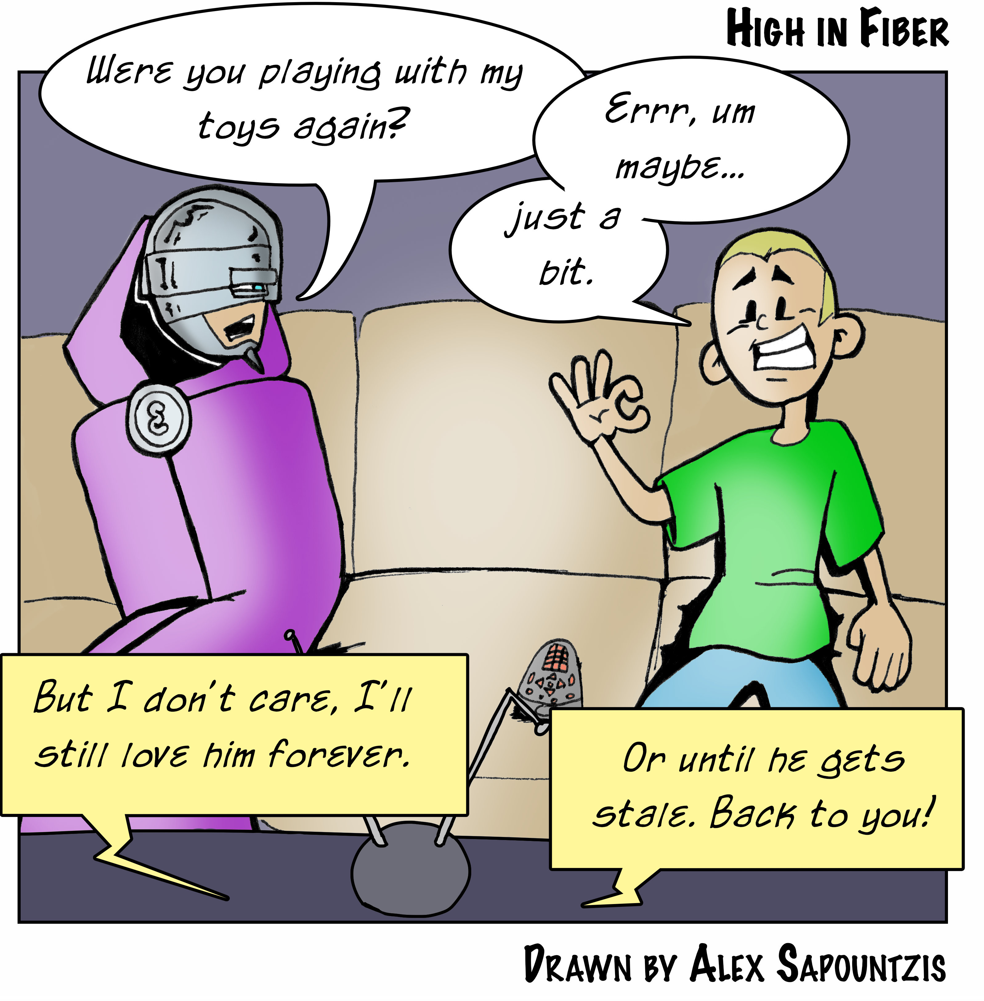 High in Fiber - Panel 3