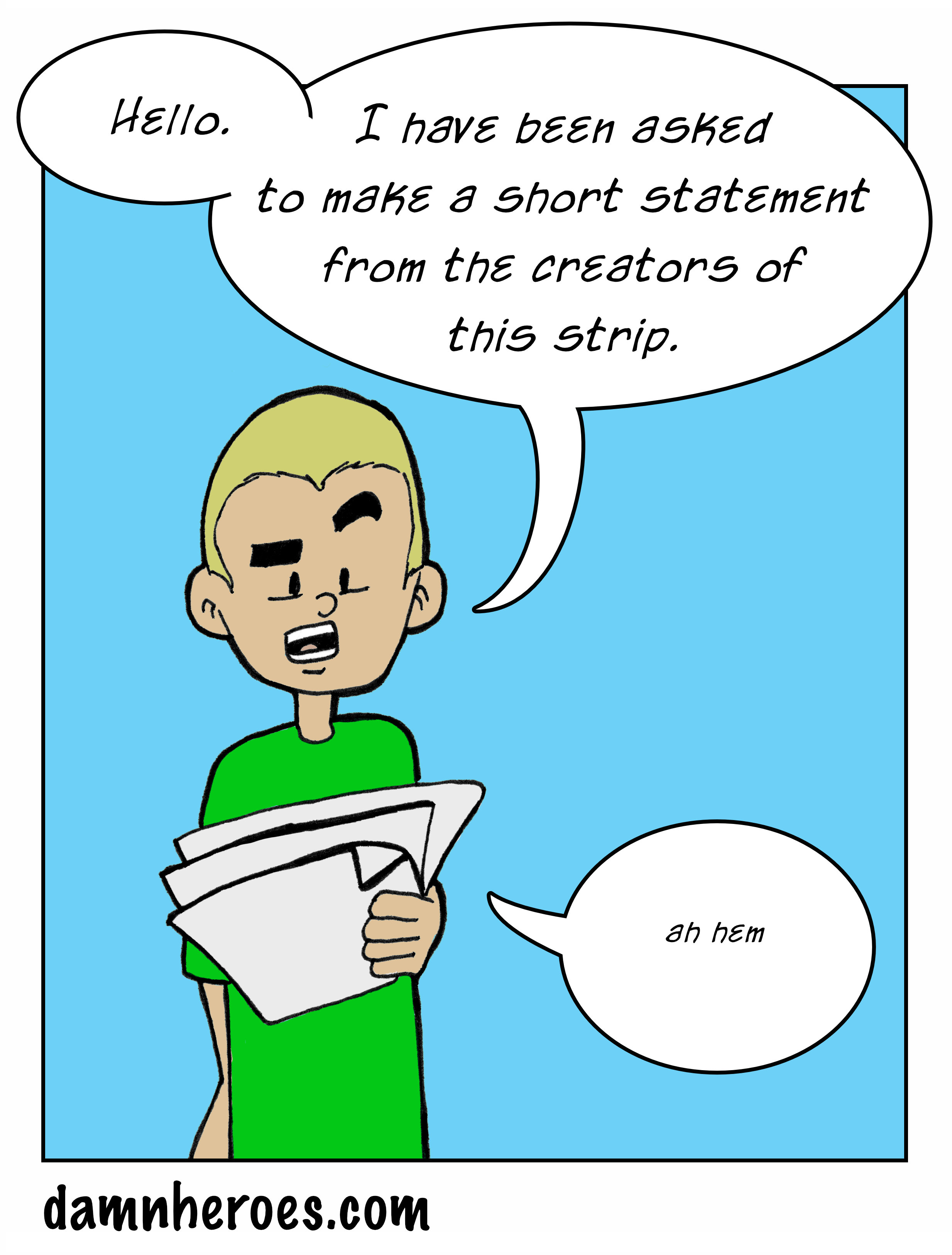 Don’t Try This At Home - Panel 1