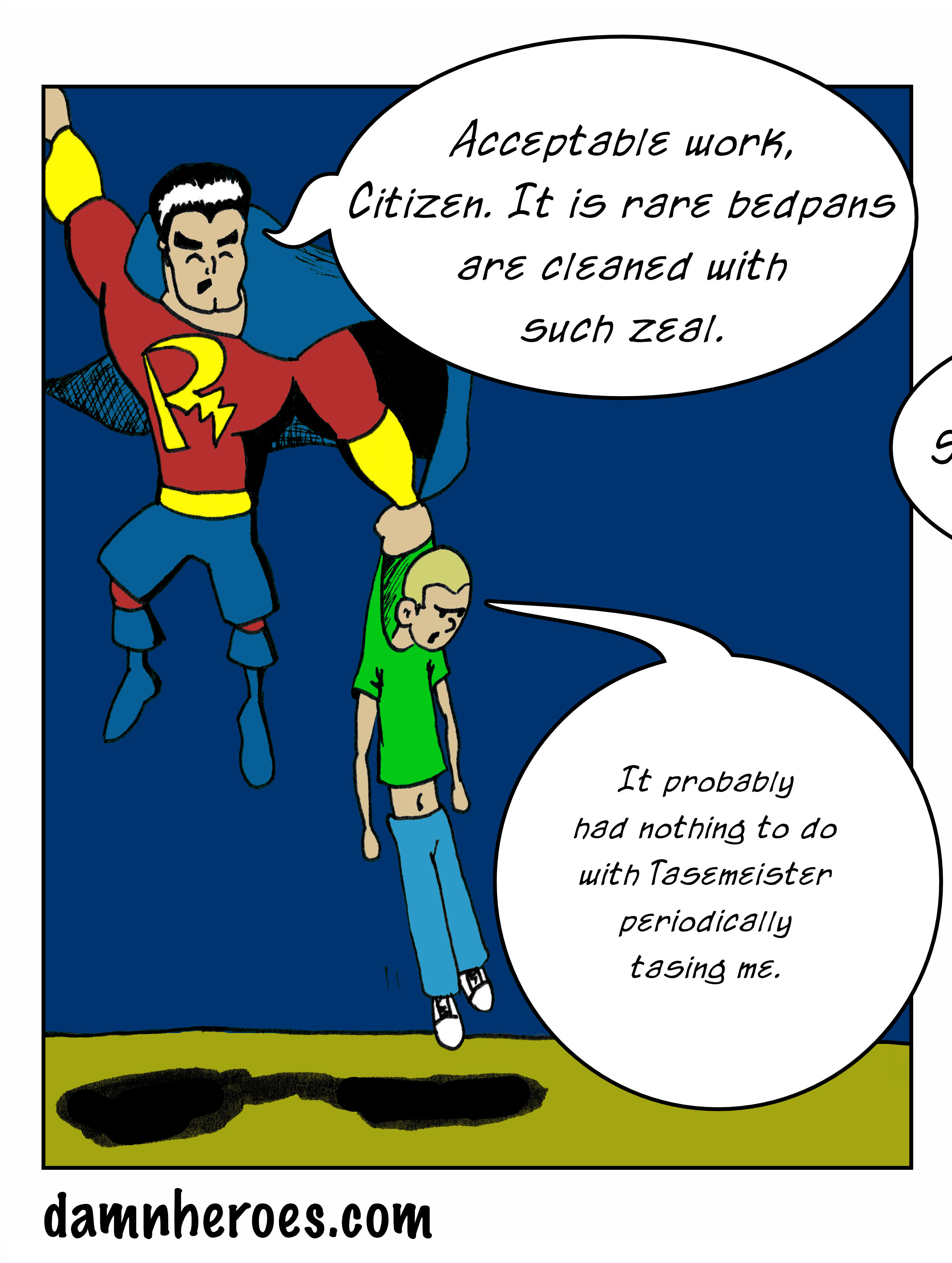 A Mystery Pummeled by an Enigma - Panel 1