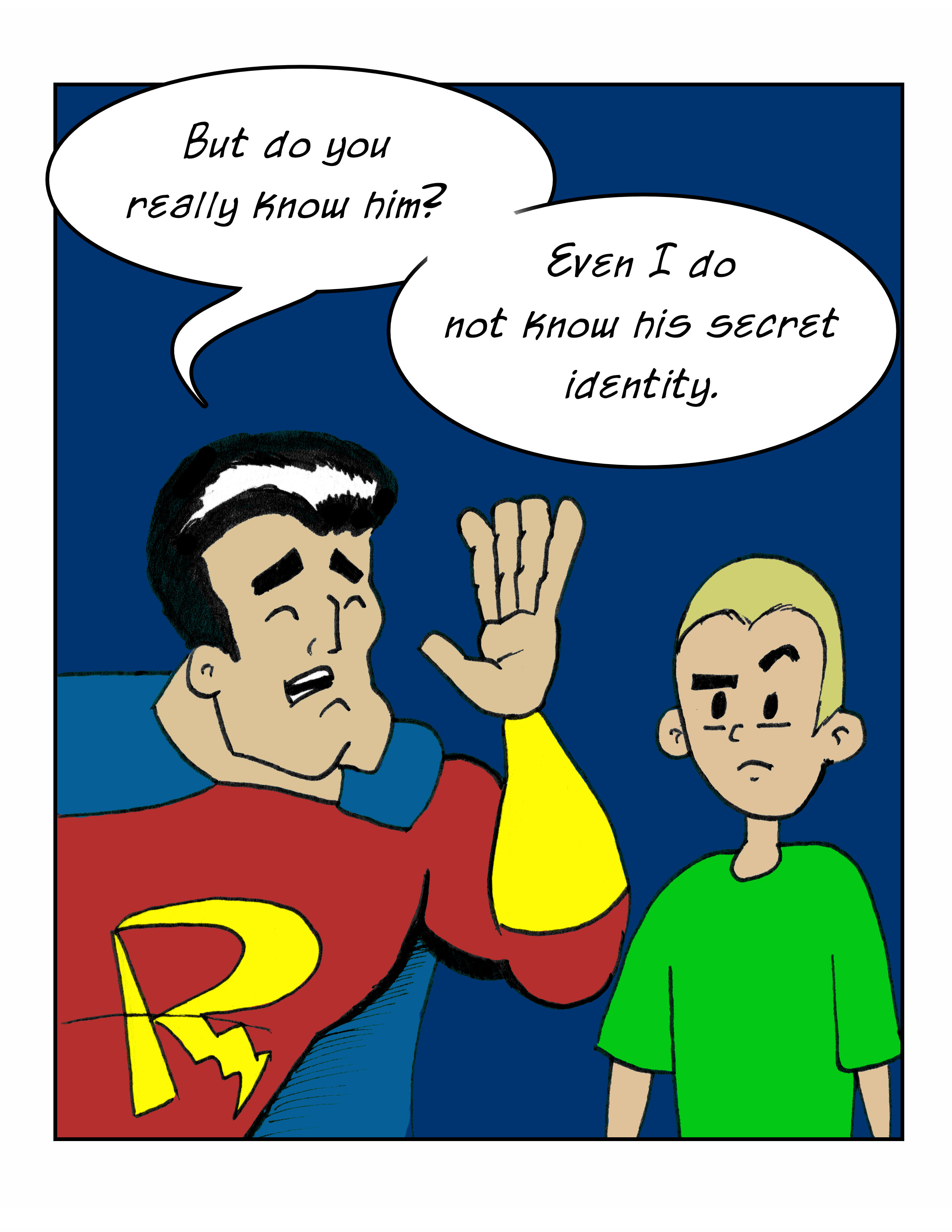 A Mystery Pummeled by an Enigma - Panel 3