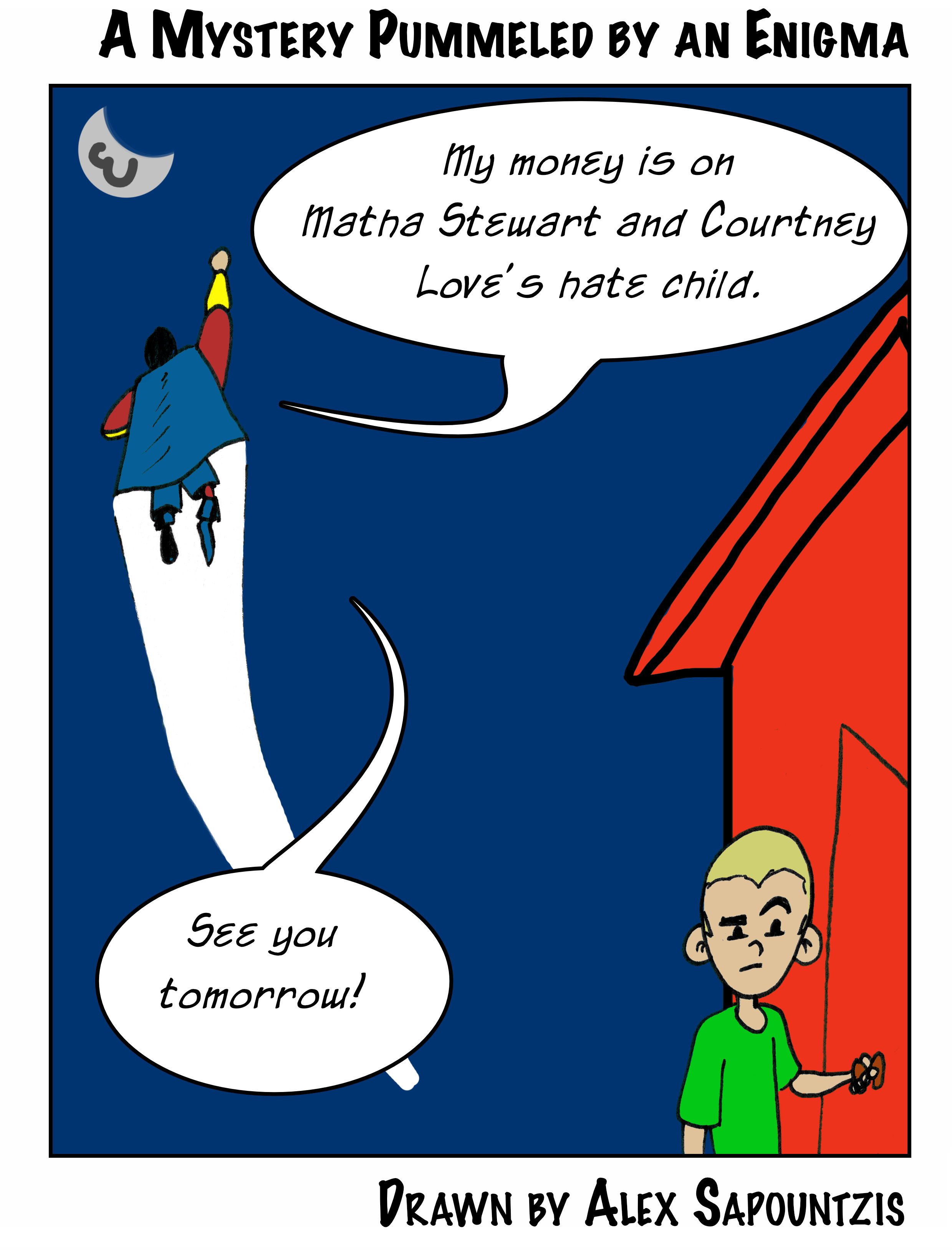 A Mystery Pummeled by an Enigma - Panel 4