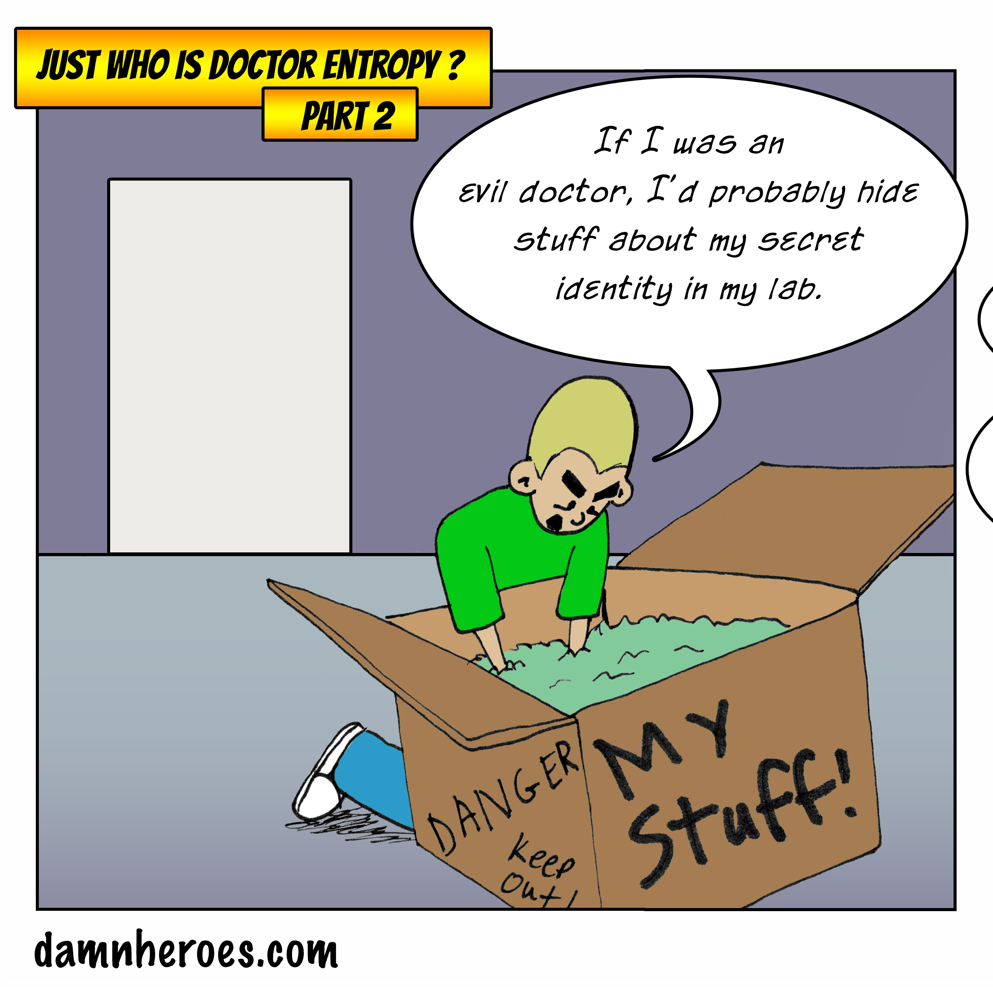 Did You Get a New Hairdo? - Panel 1