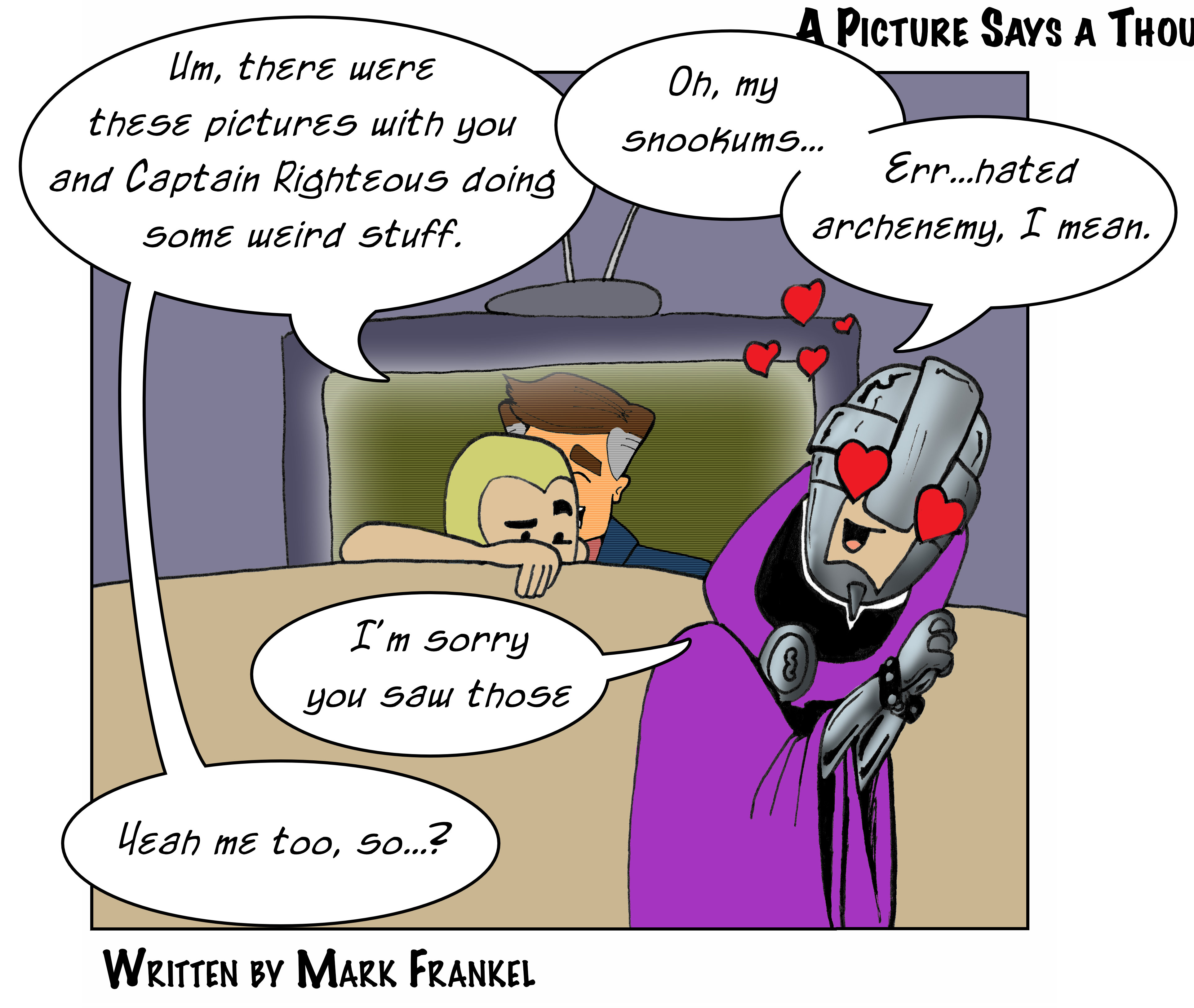 A Picture Says a Thousand Things You Didn't Want to Tell Anyone - Panel 2