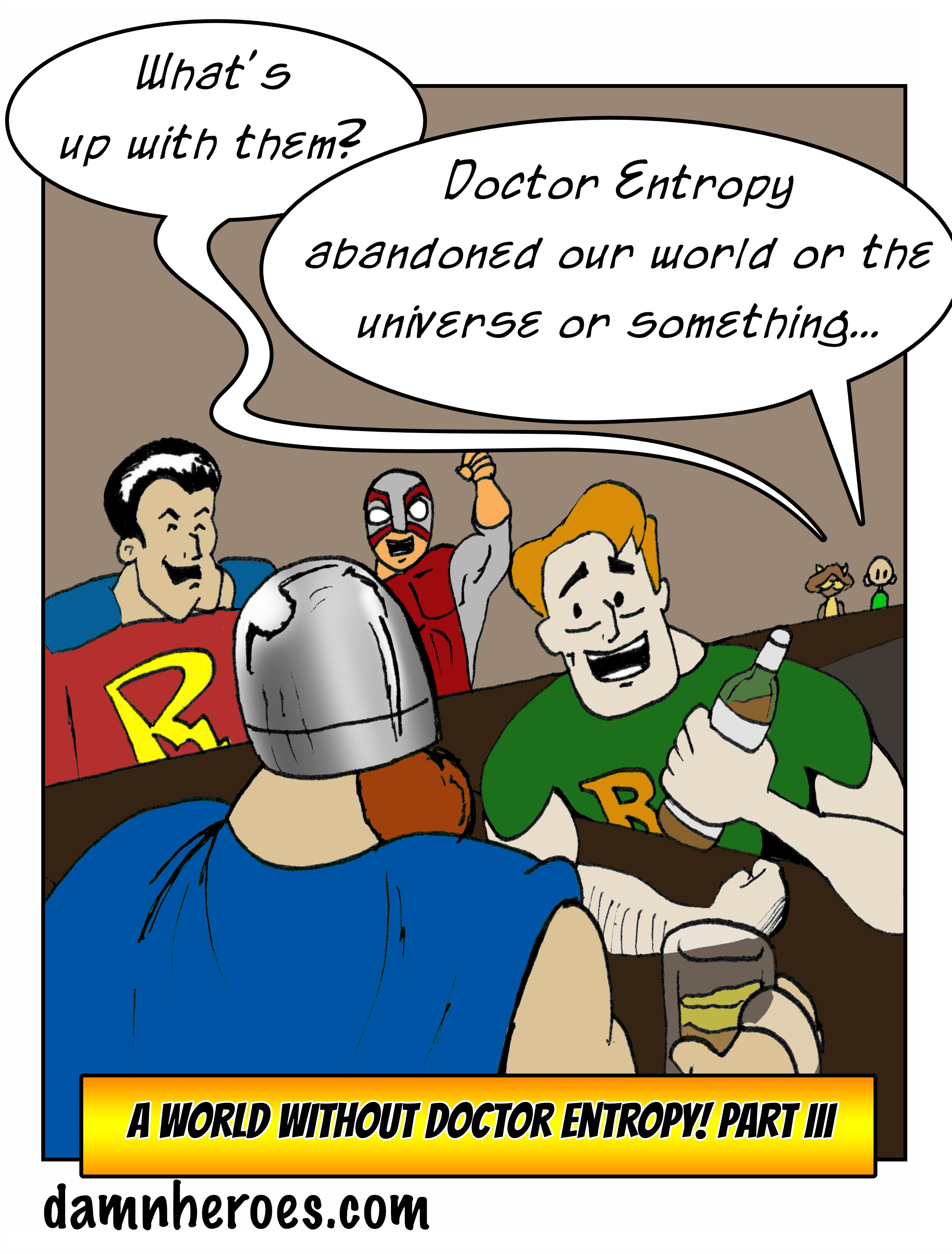 Here’s Johnny! - Panel 1