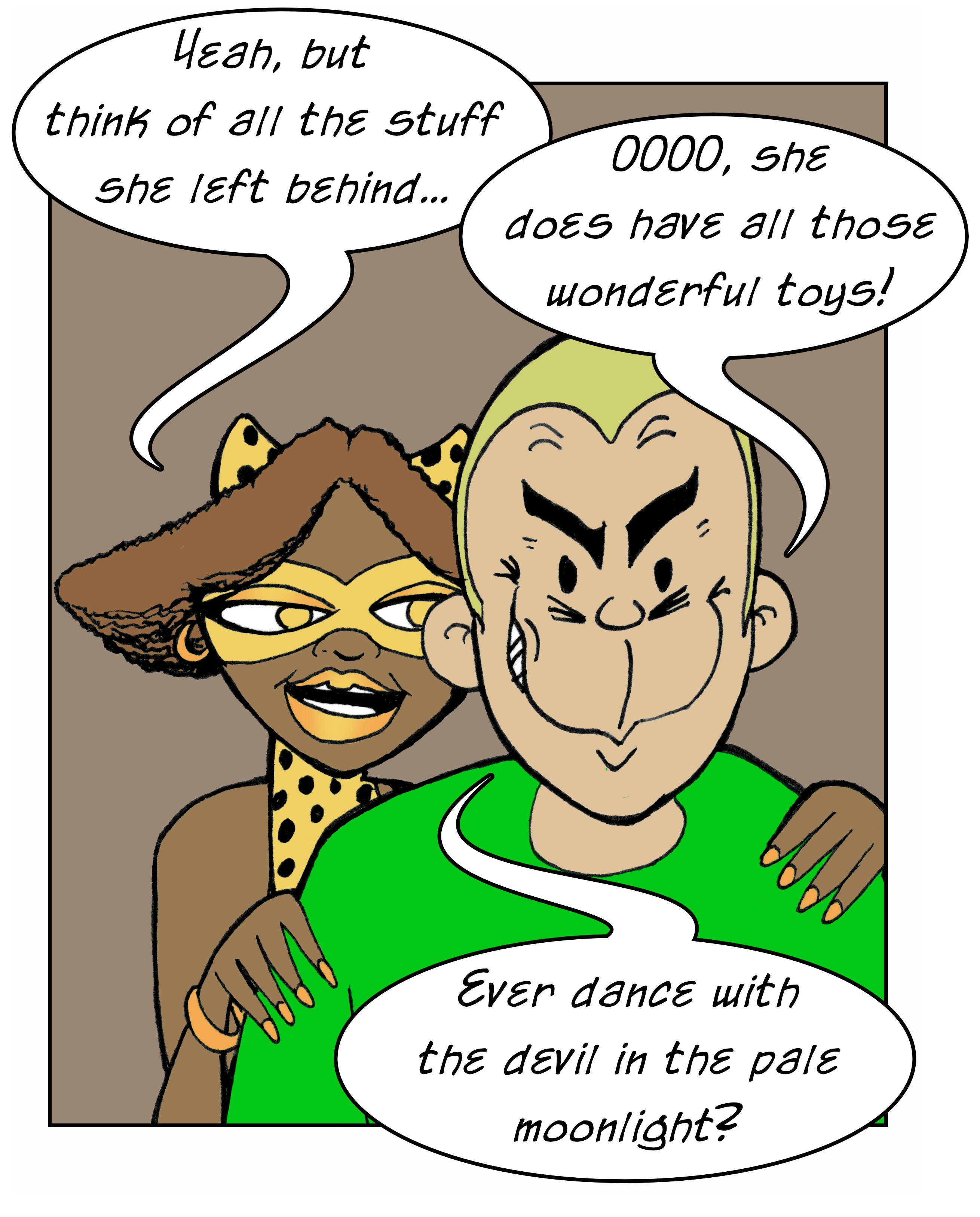 Here’s Johnny! - Panel 3