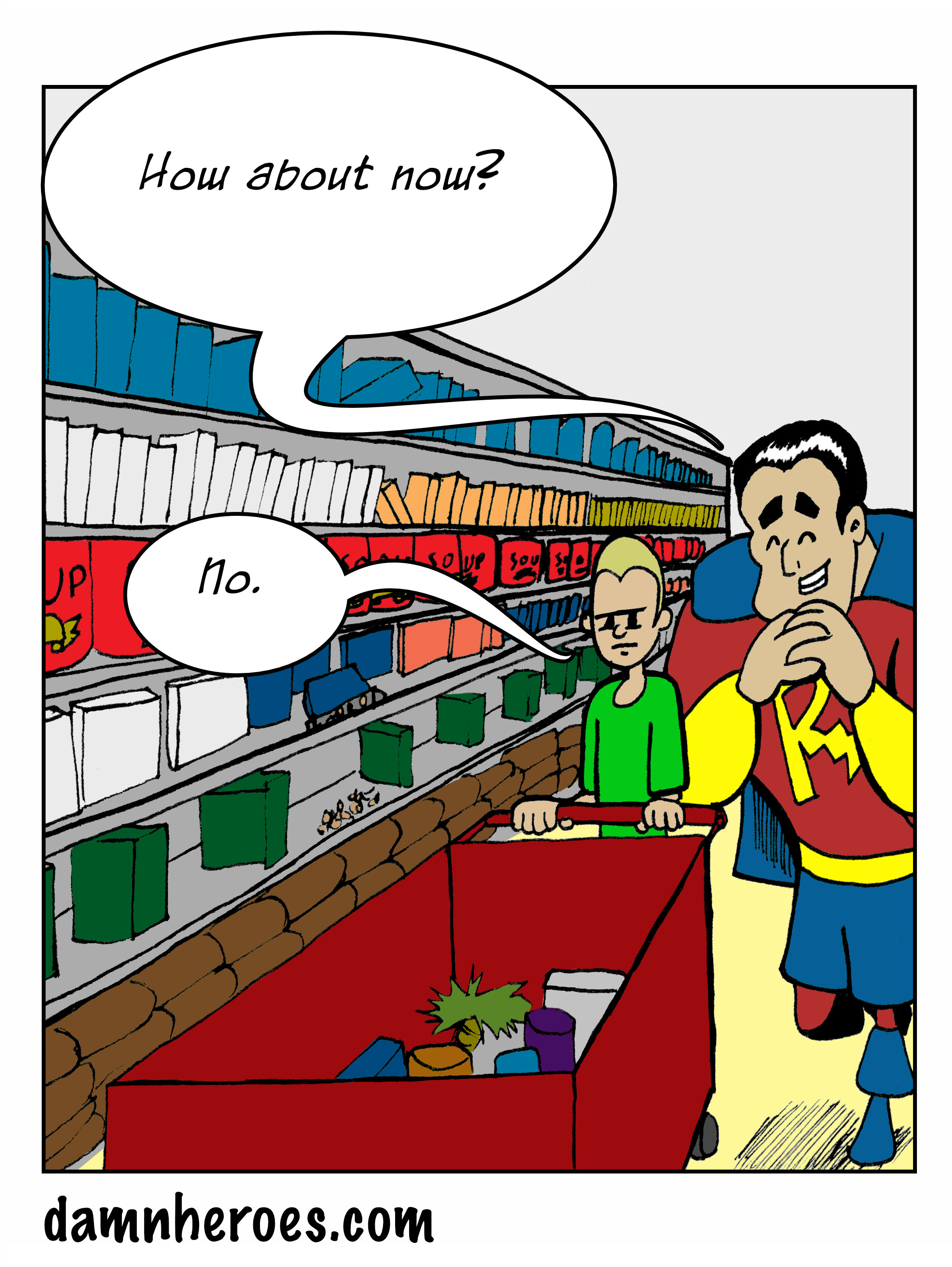 Just Say No - Panel 1