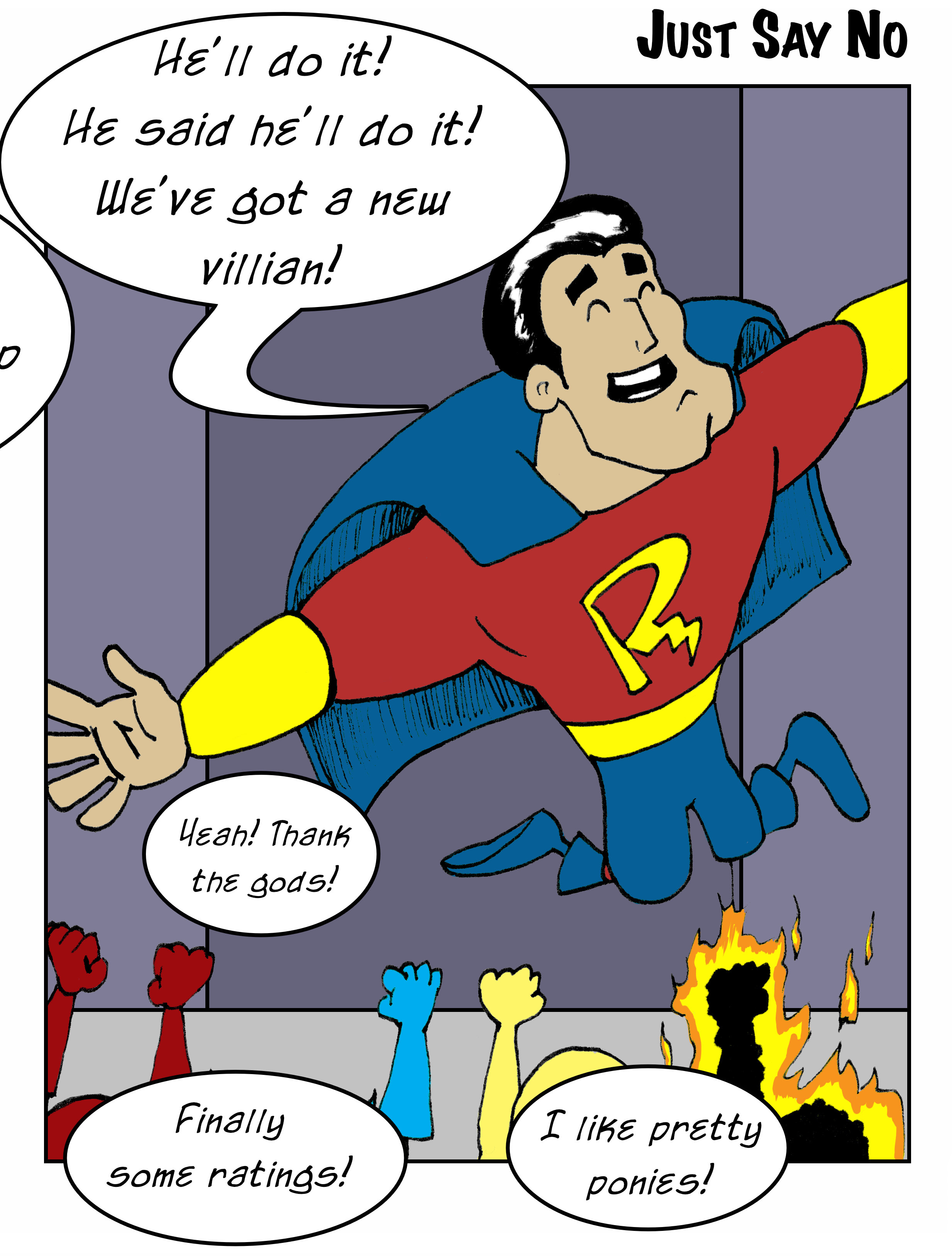 Just Say No - Panel 4