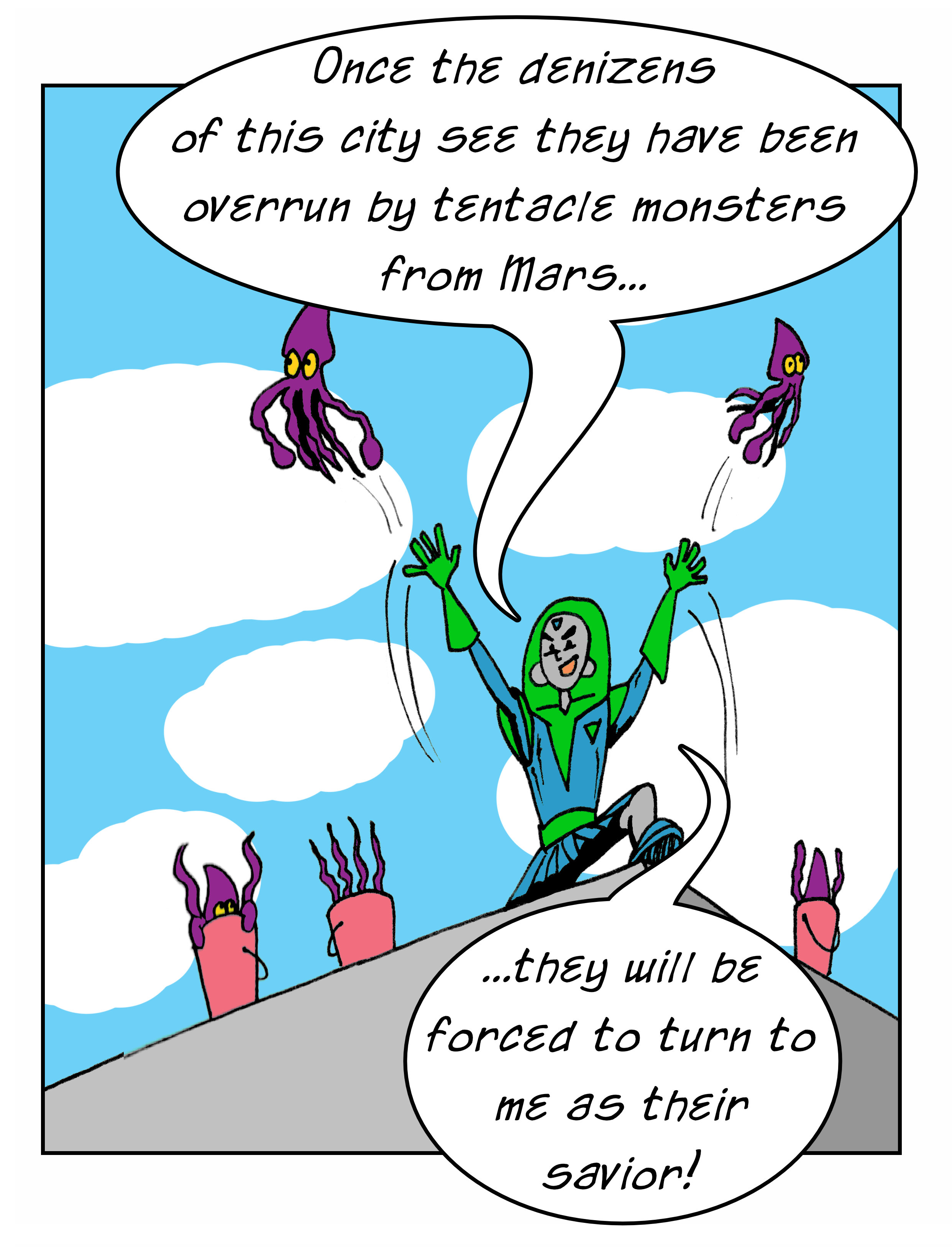 Watch Out Man! - Panel 2