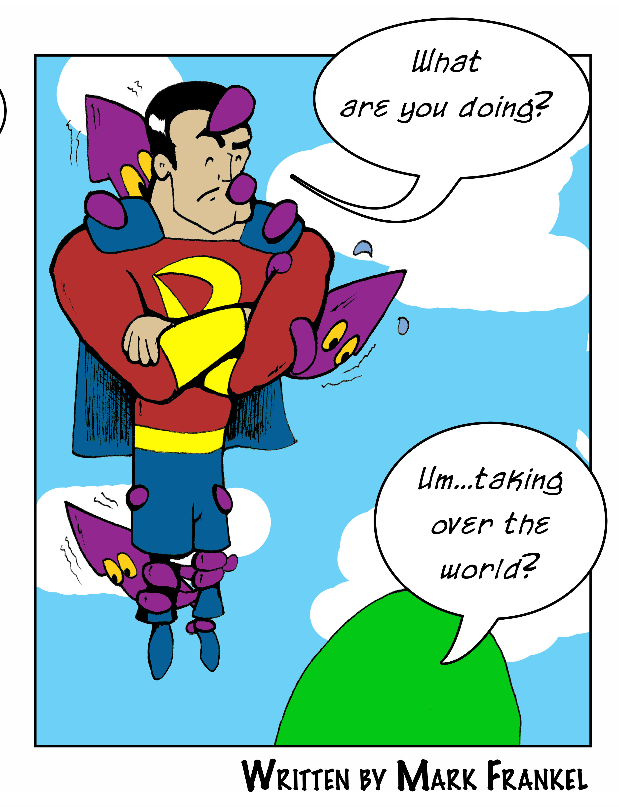 Watch Out Man! - Panel 3