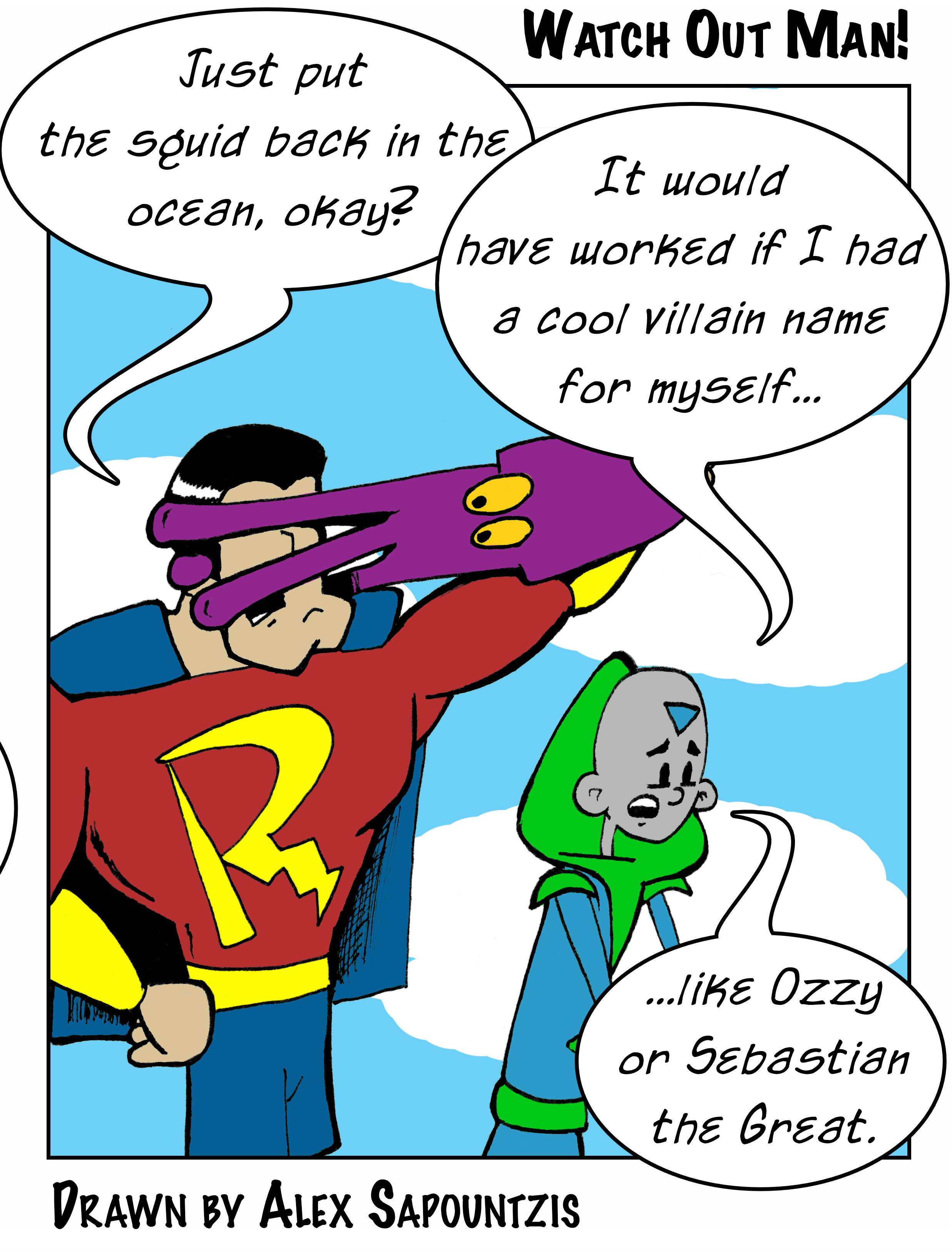 Watch Out Man! - Panel 4