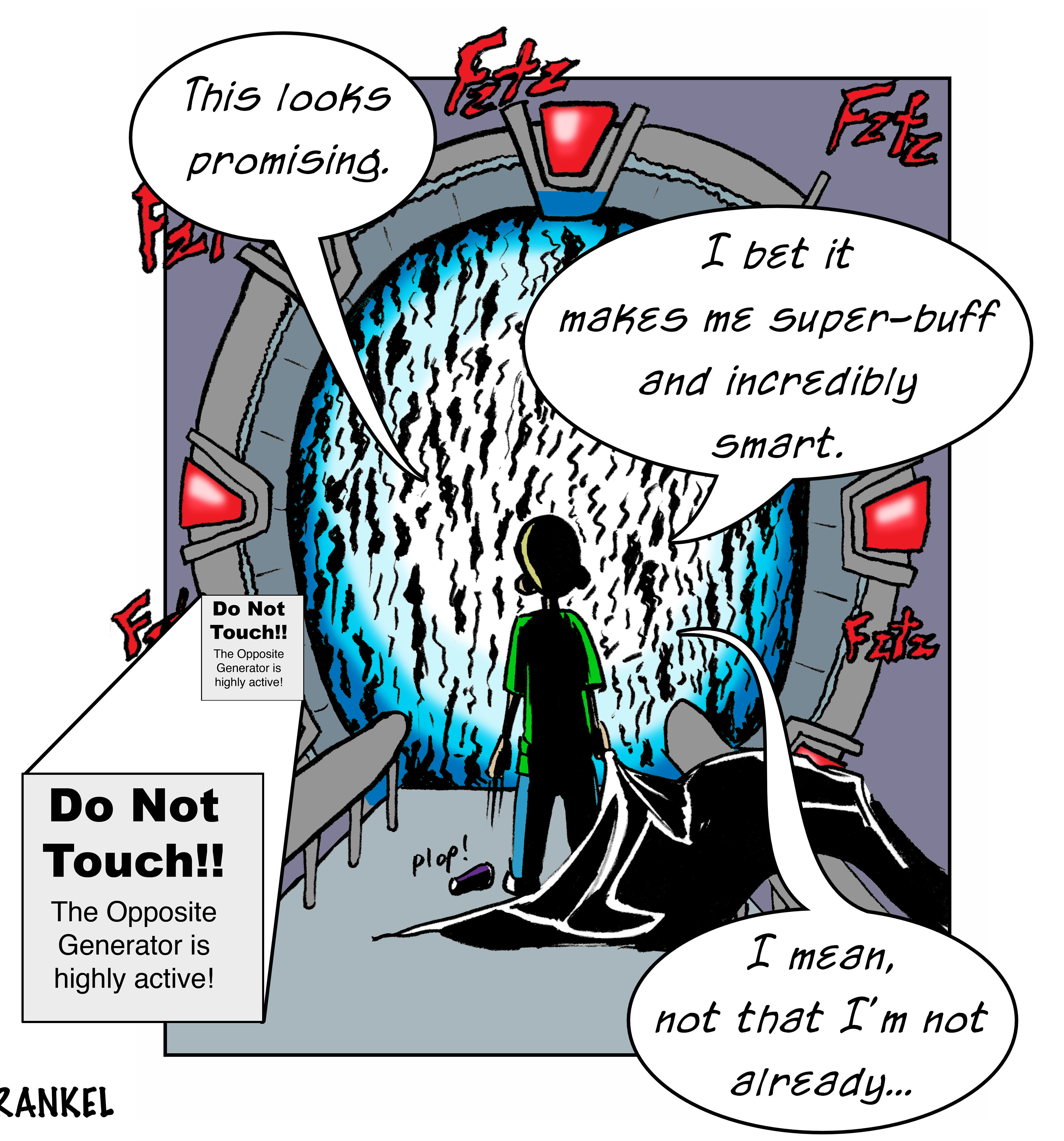 A good man always knows his limitations - Panel 3