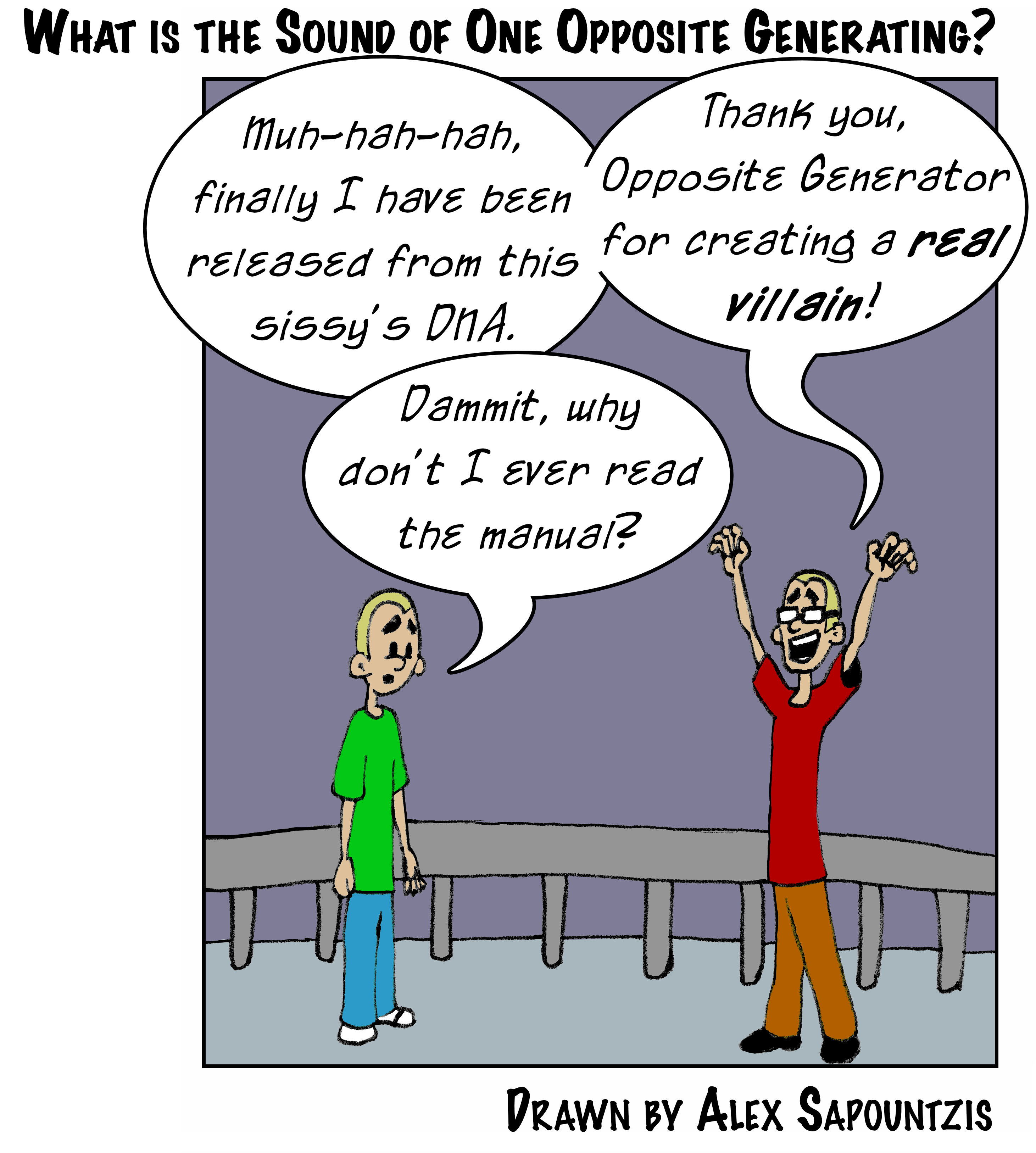 What is the Sound of One Opposite Generating? - Panel 4