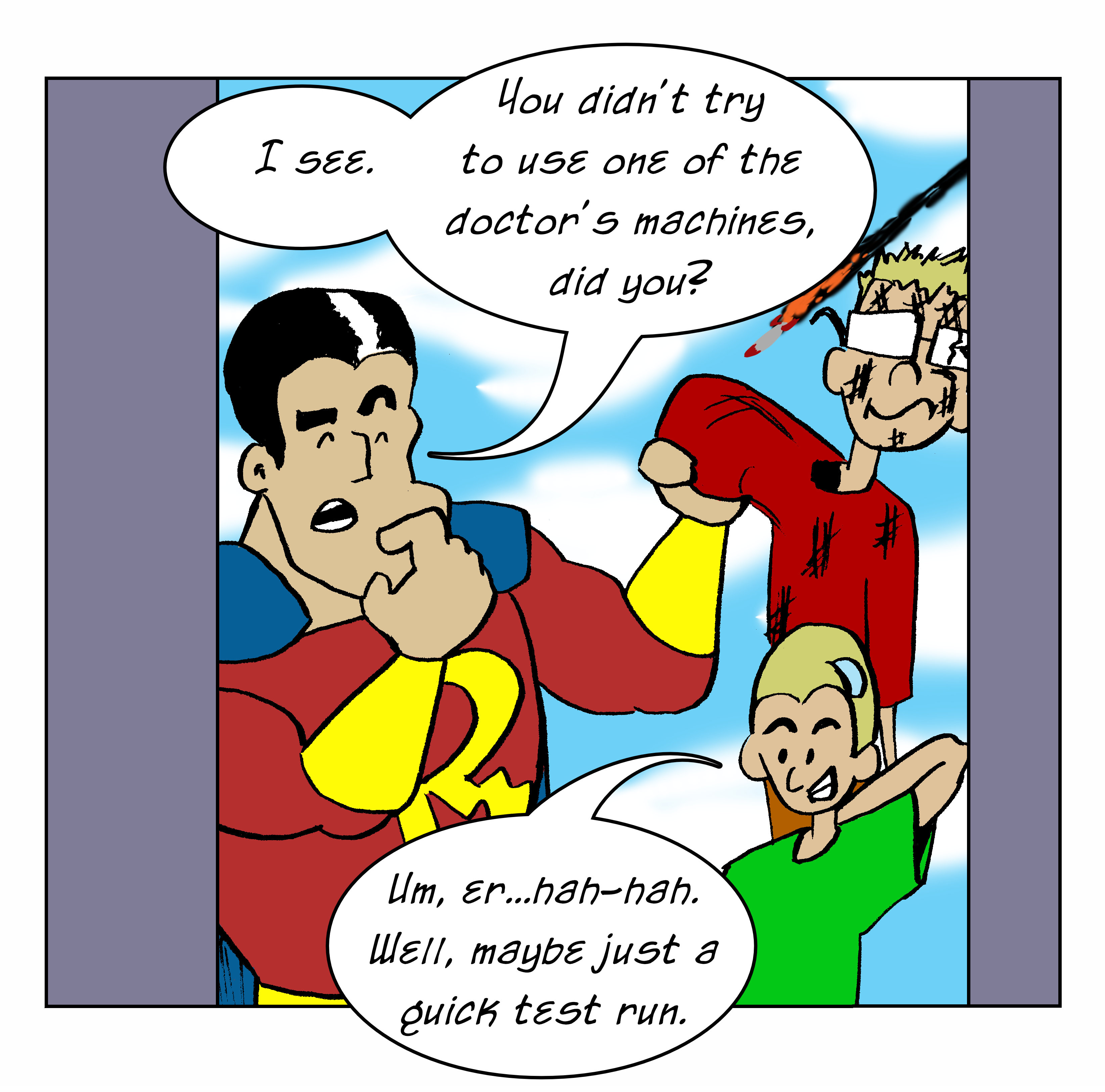 The Sincerest Form of Flattery - Panel 2