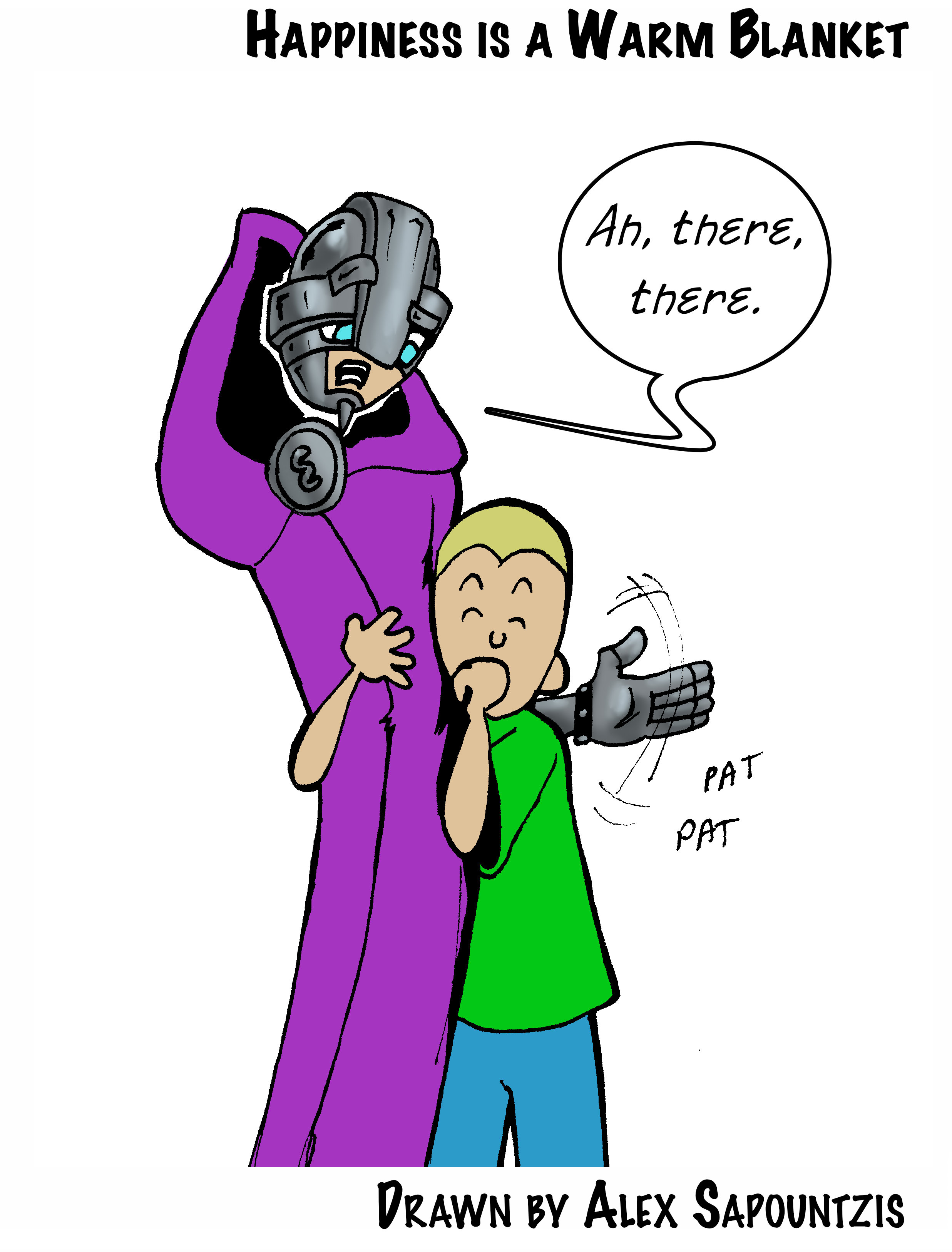 Happiness is a Warm Blanket - Panel 4