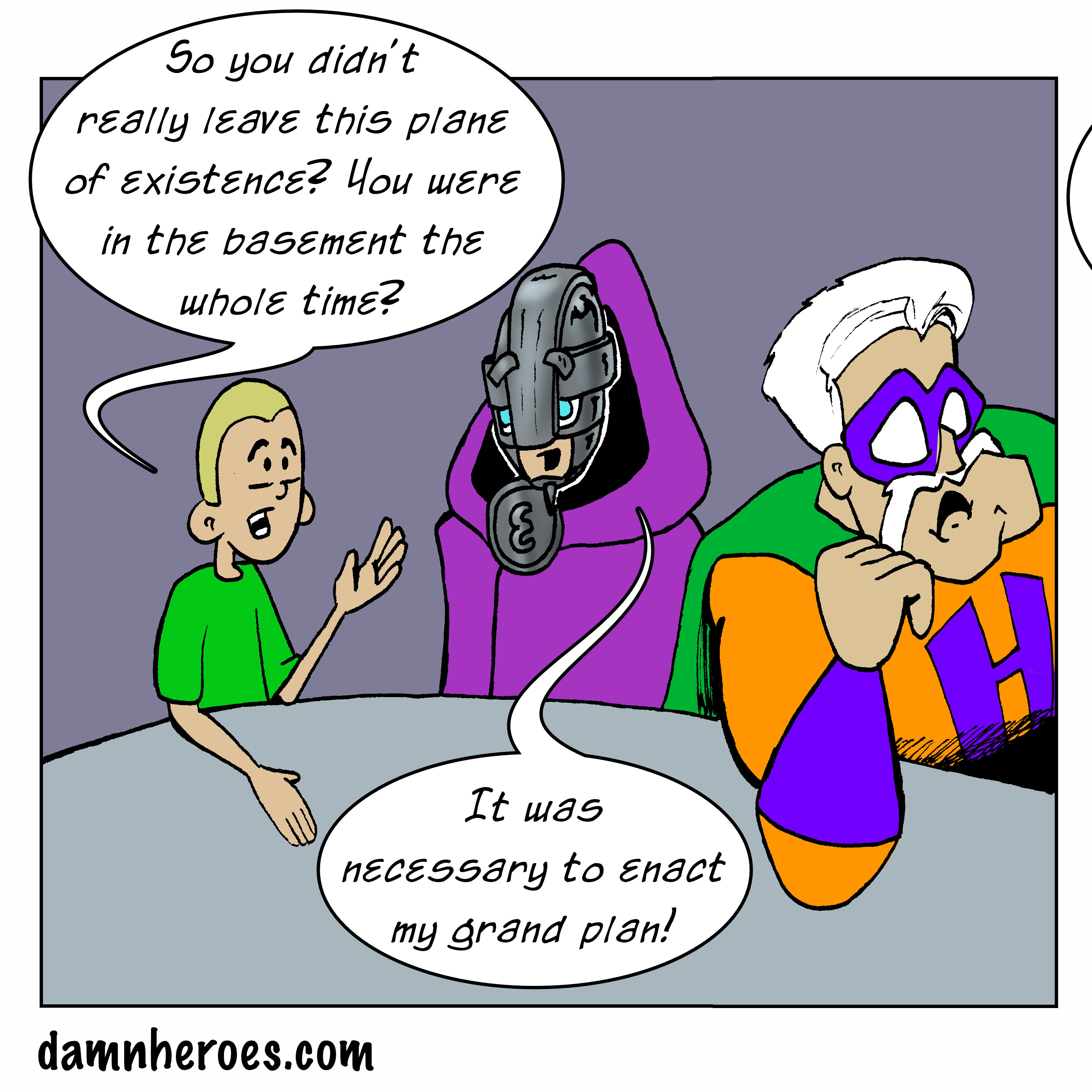 Hiding in Plane Sight - Panel 1