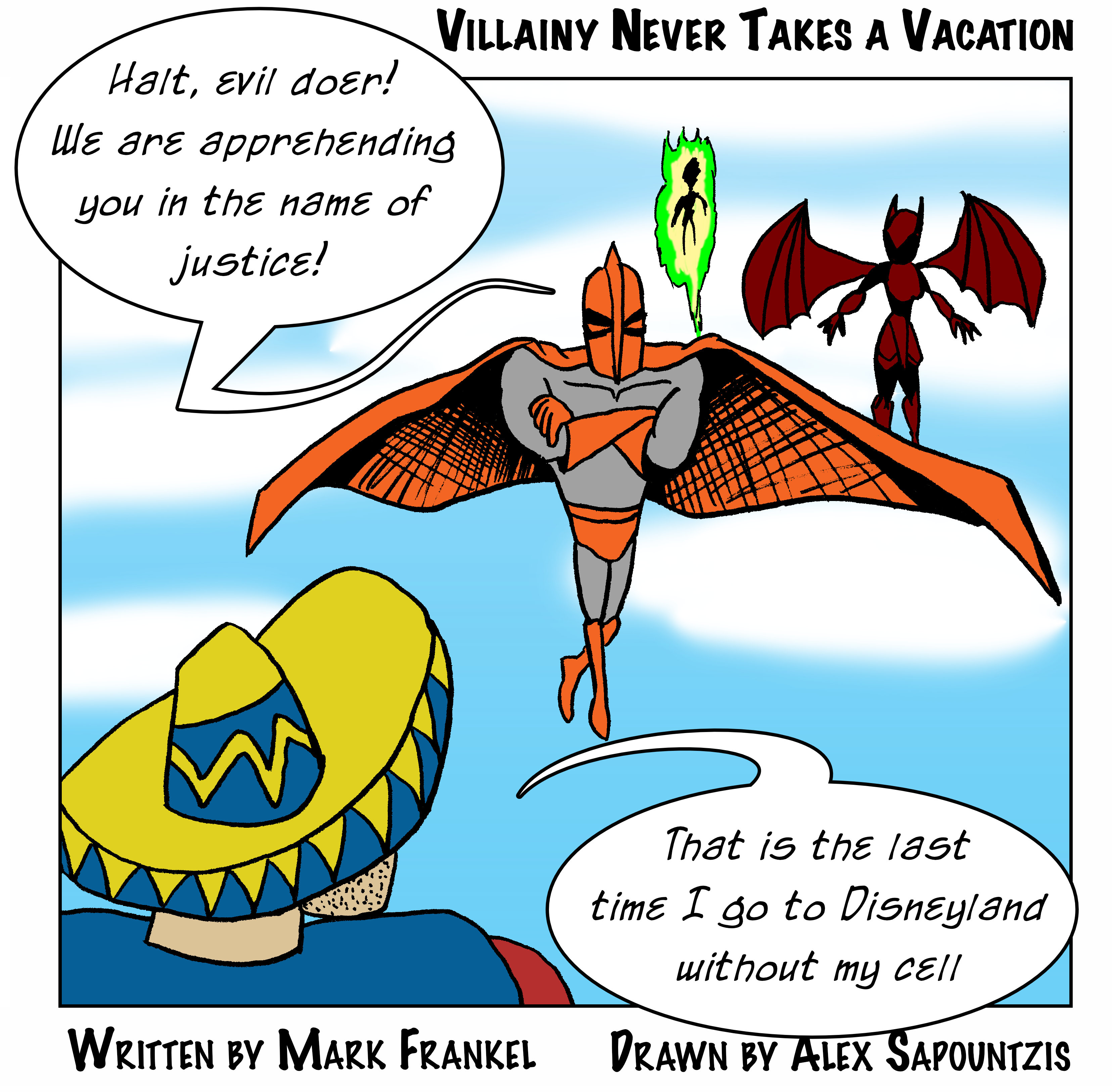 Villainy Never Takes a Vacation - Panel 3