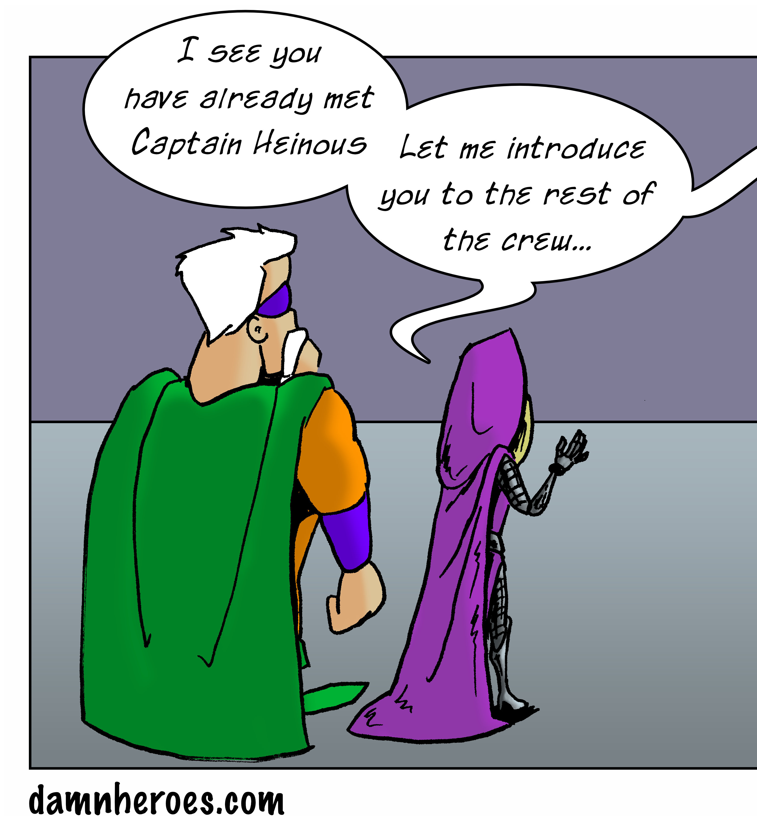 You'll Speak When Spoken To - Panel 1