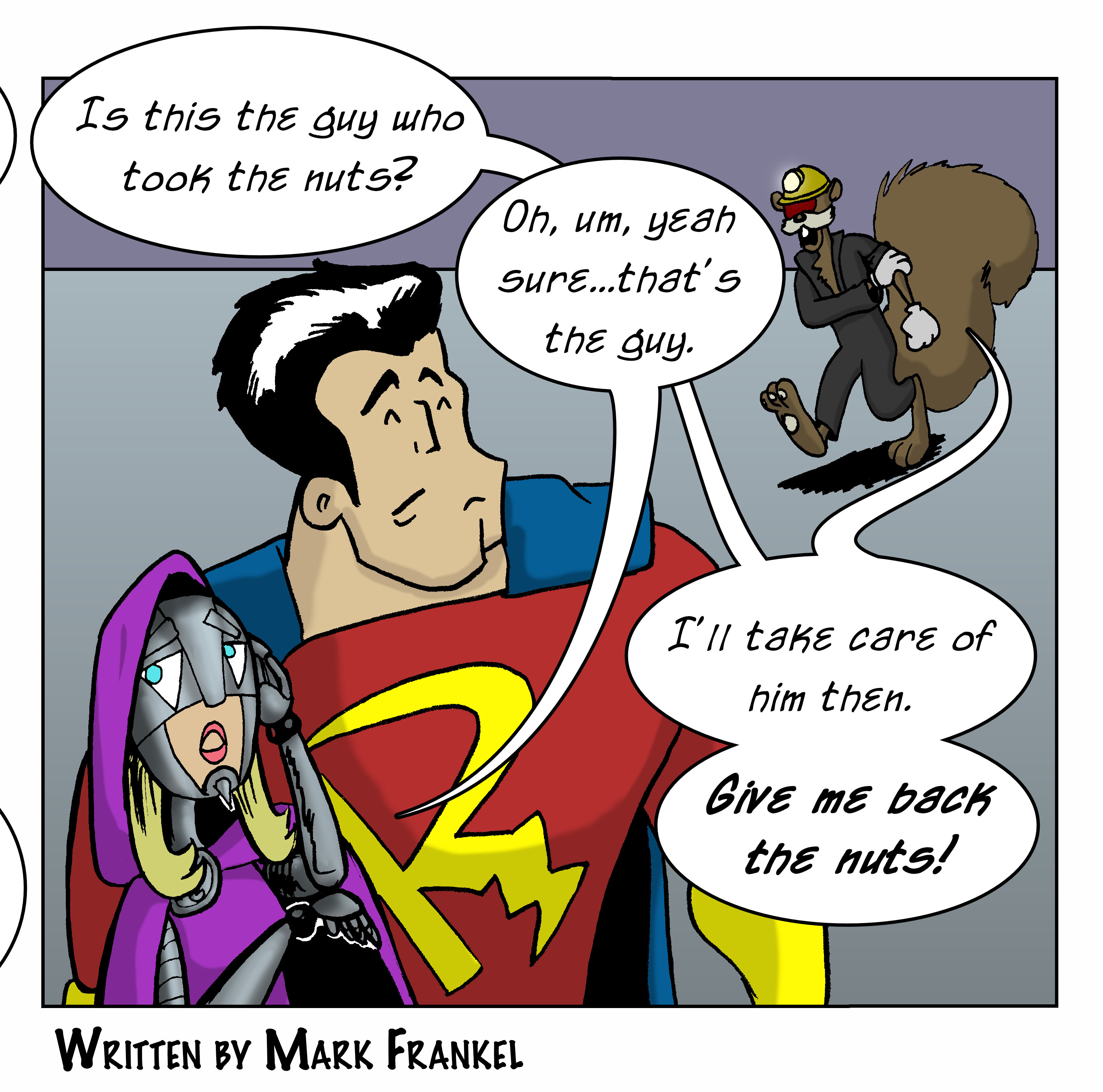 Of Course You Realize This Means War - Panel 2