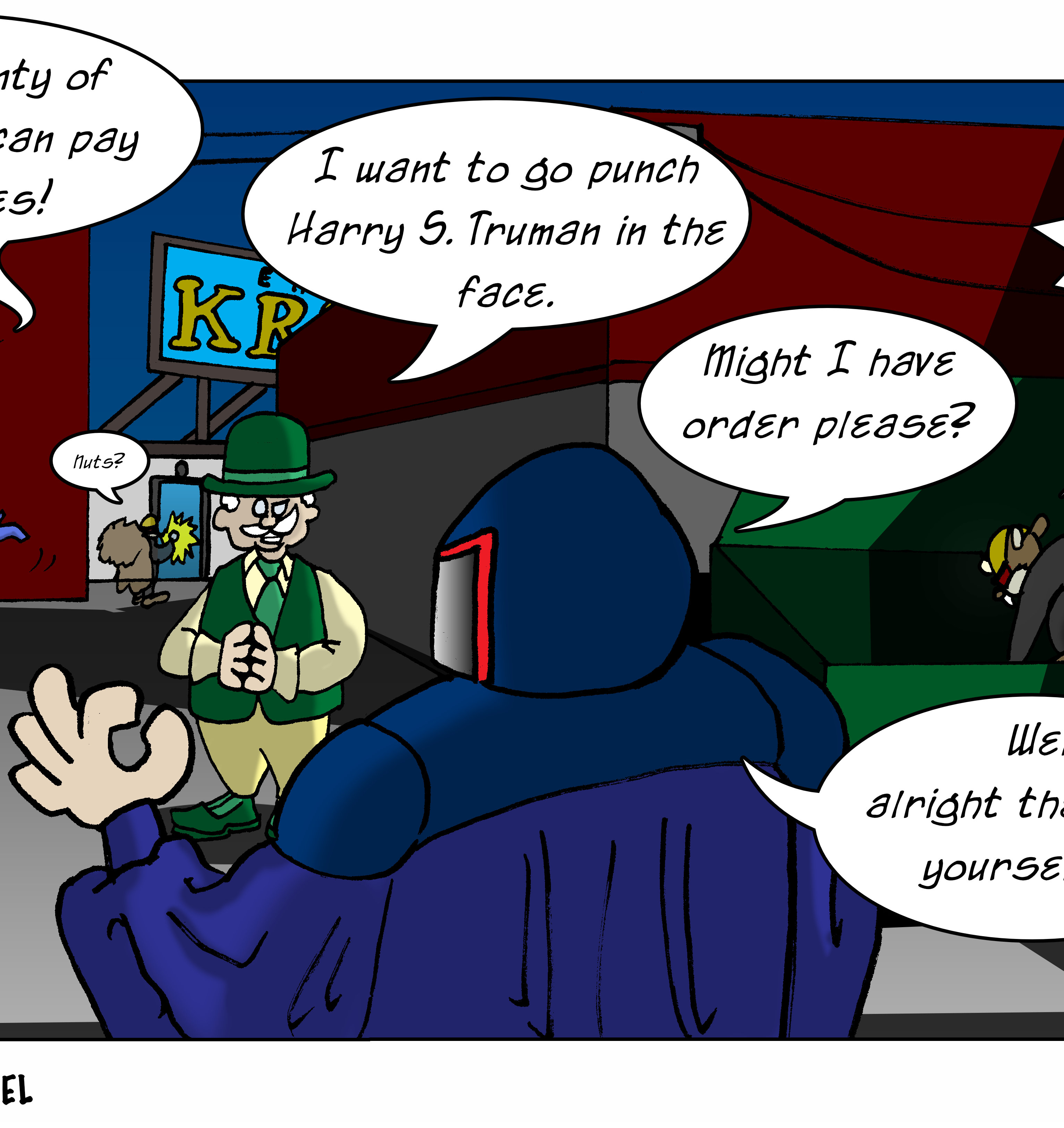 Oh The Humanity - Panel 3