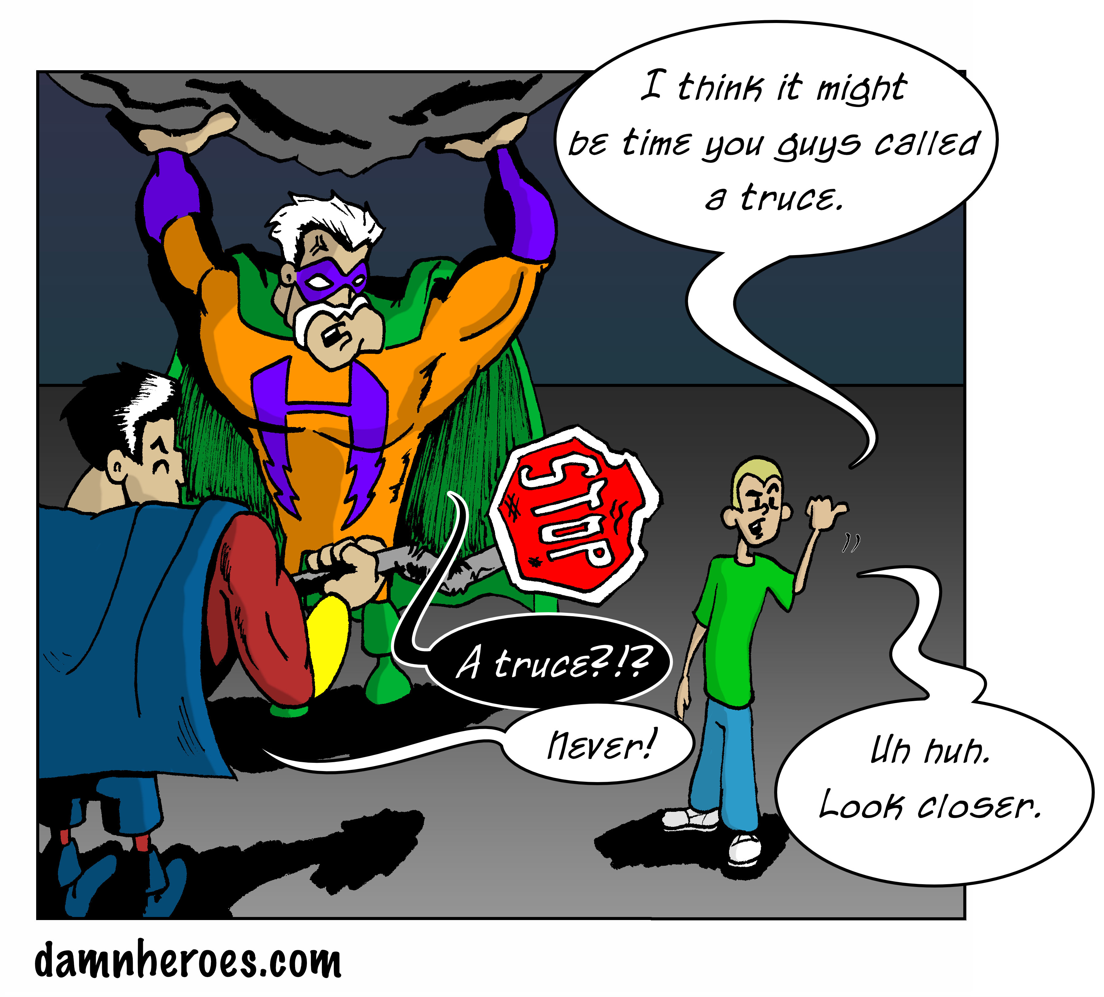 Pax Super-Sapiens - Panel 1