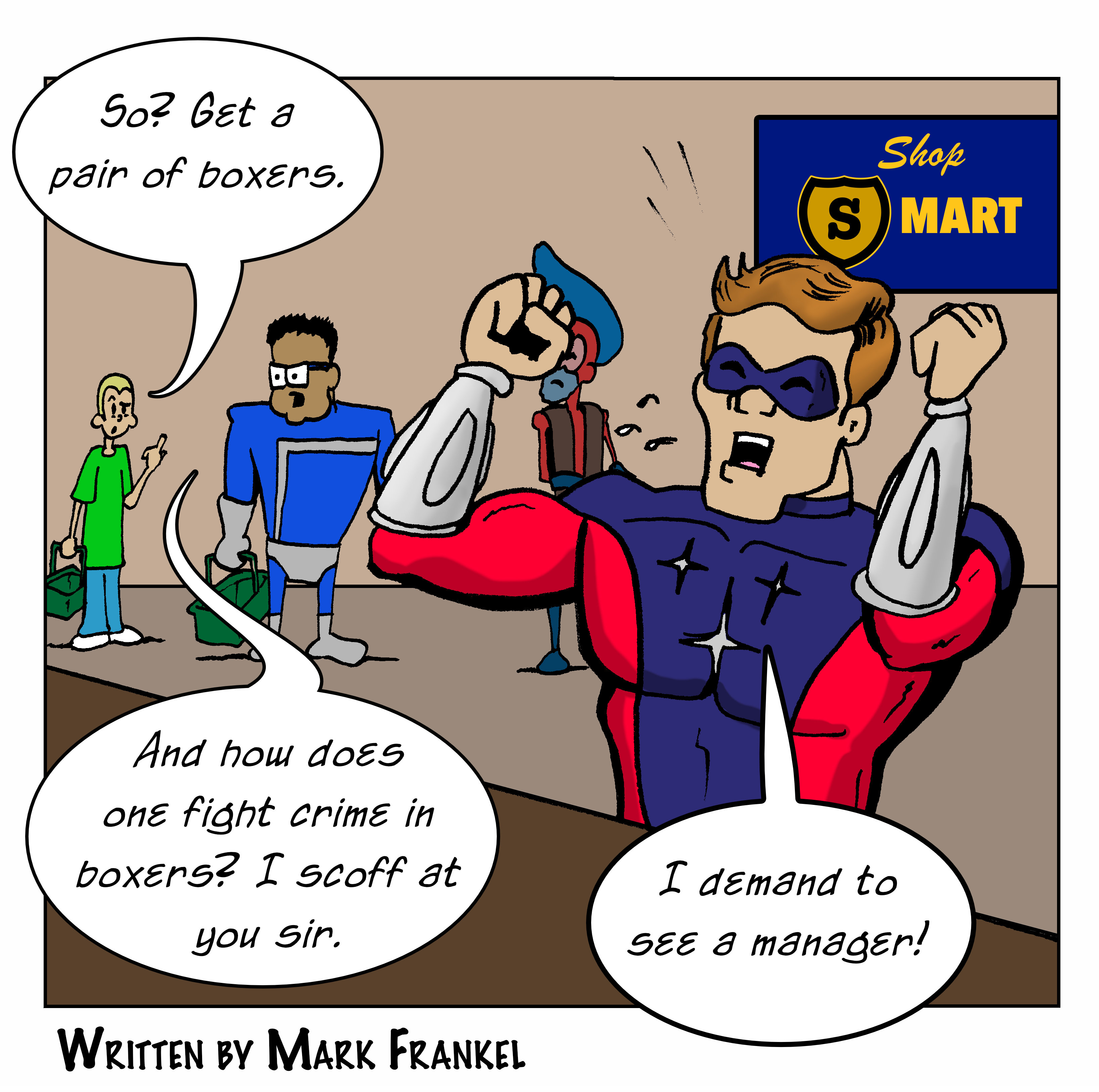 I Didn't Get A Harrumph From That Guy! - Panel 2