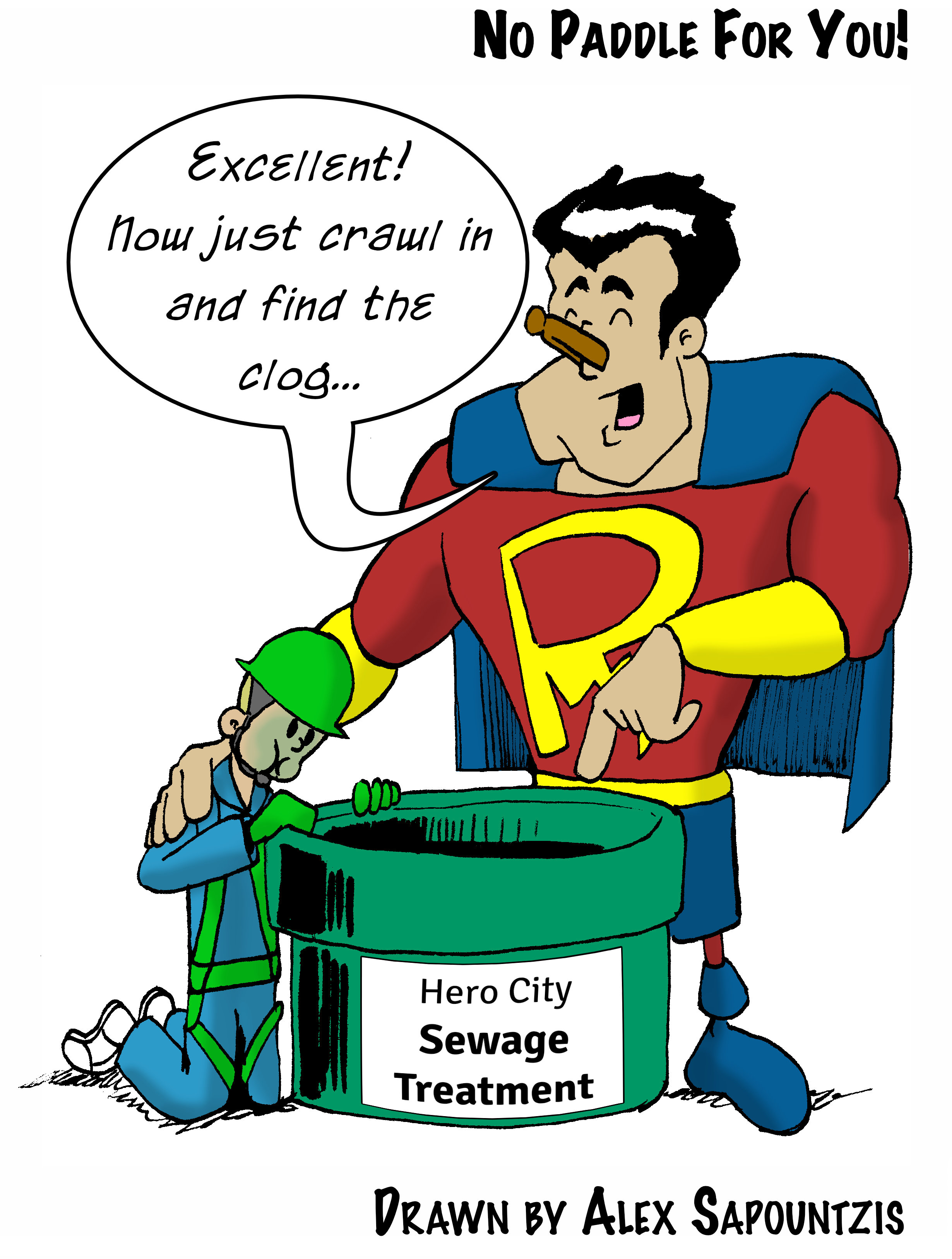 No Paddle For You - Panel 4