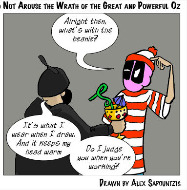 Do Not Arouse the Wrath of the Great and Powerful Oz - Panel 3