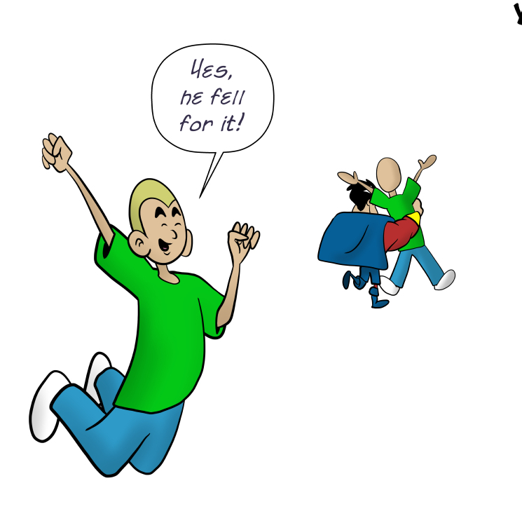 178-youll-excuse-friend-hes-little-slow - Panel 2