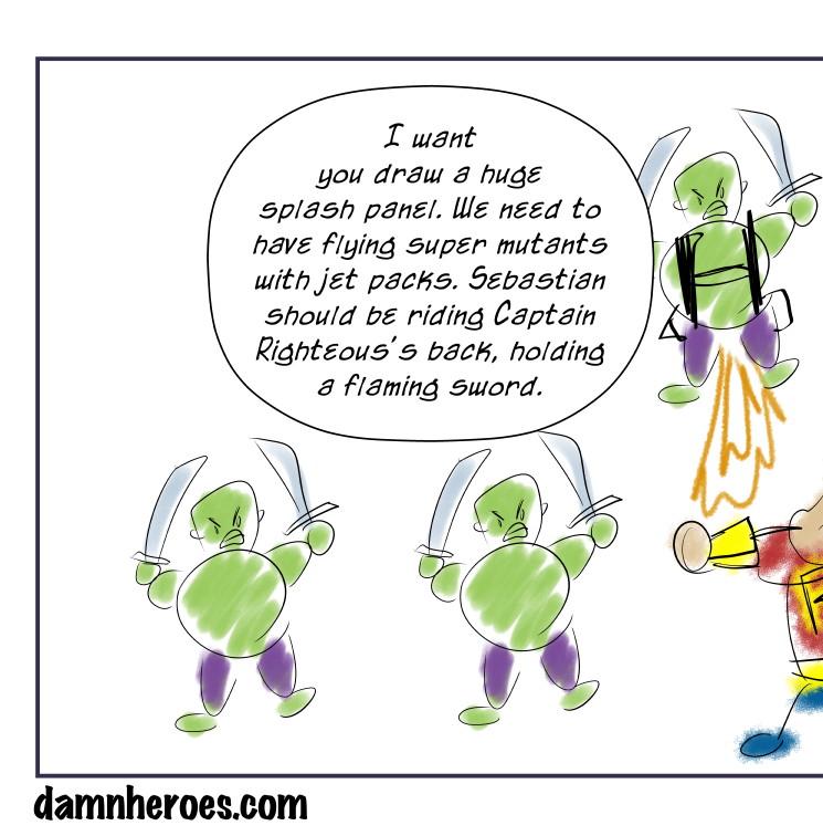 266-you-cant-draw-and-goof-off-at-the-same-time - Panel 1