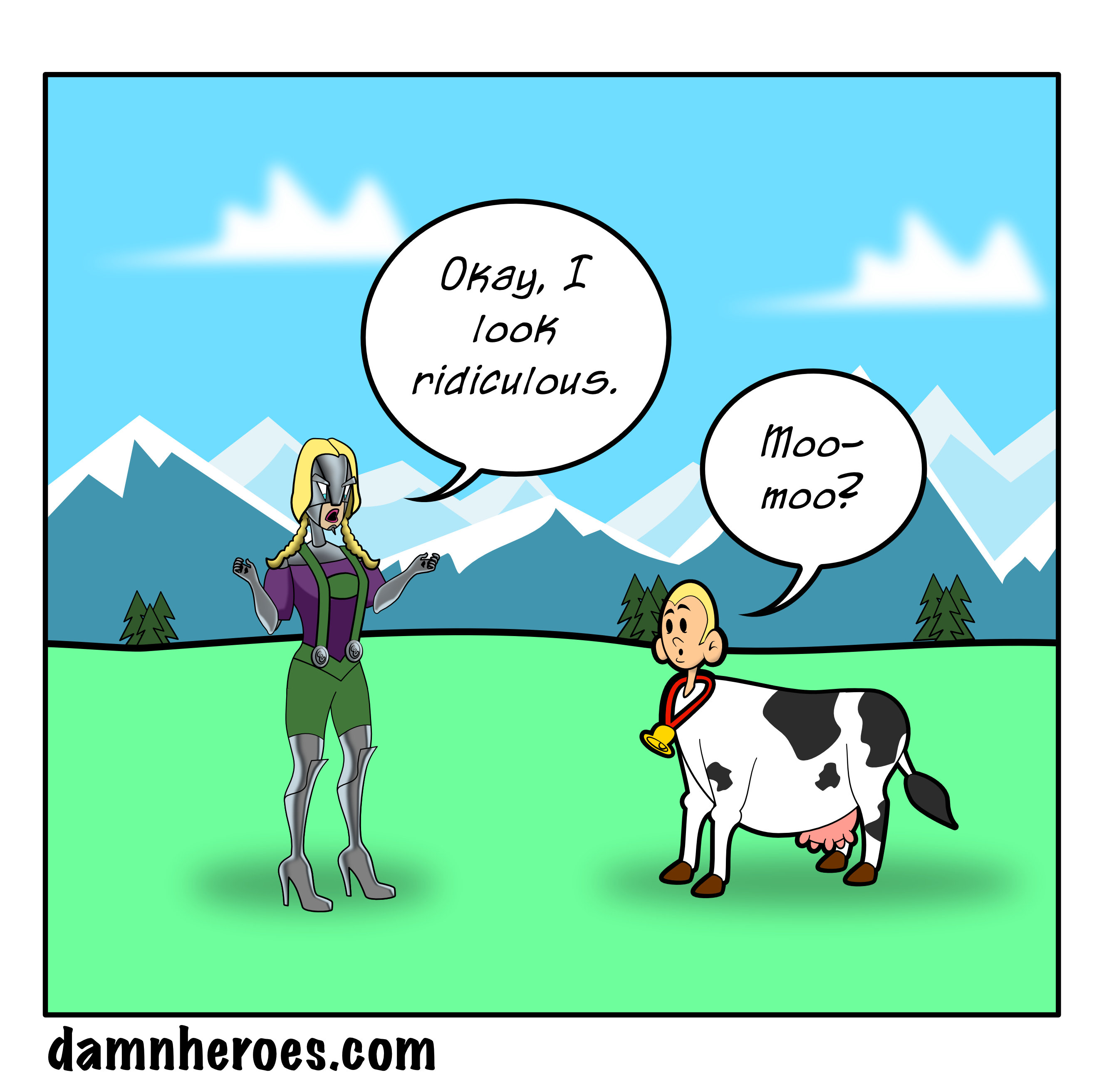 473-guten-tag-krankenschwester - Panel 1