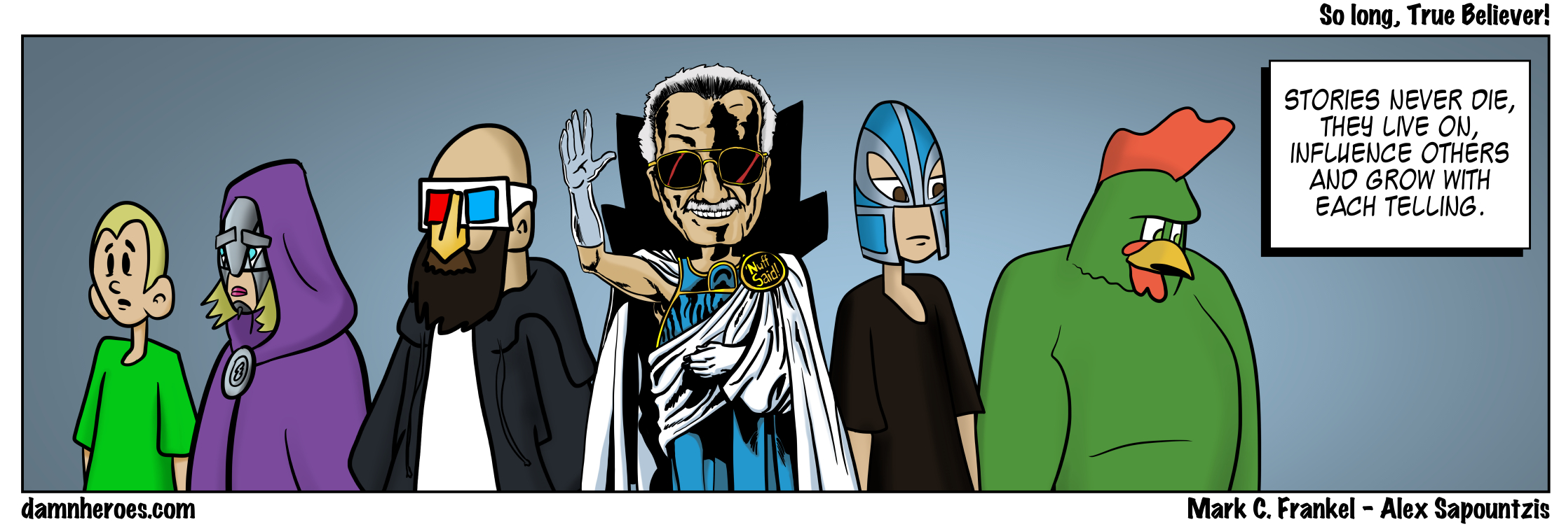 Stan Lee tribute - Damn Heroes