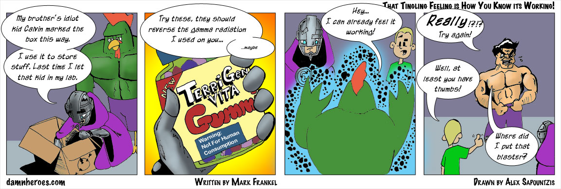 That Tingling Feeling is How You Know it's Working