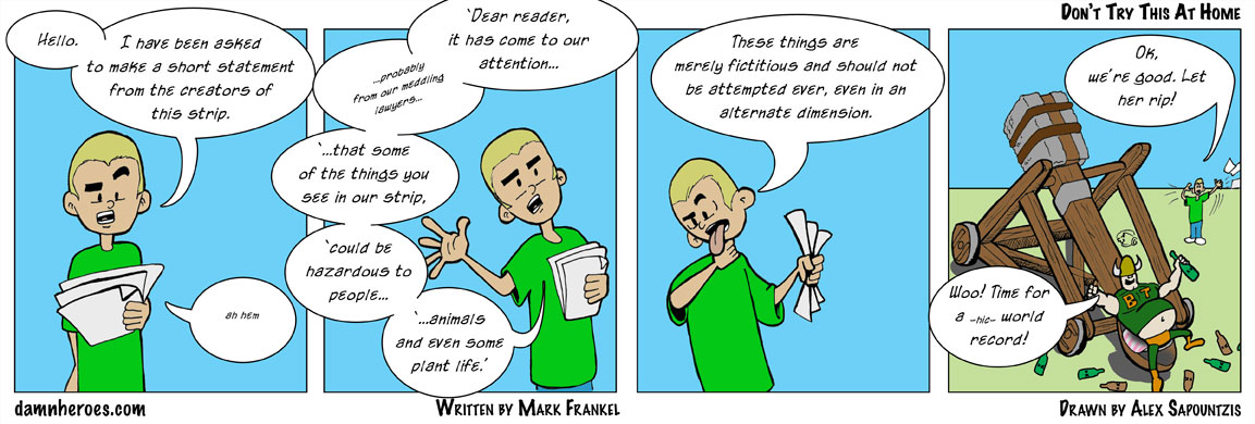 Don’t Try This At Home