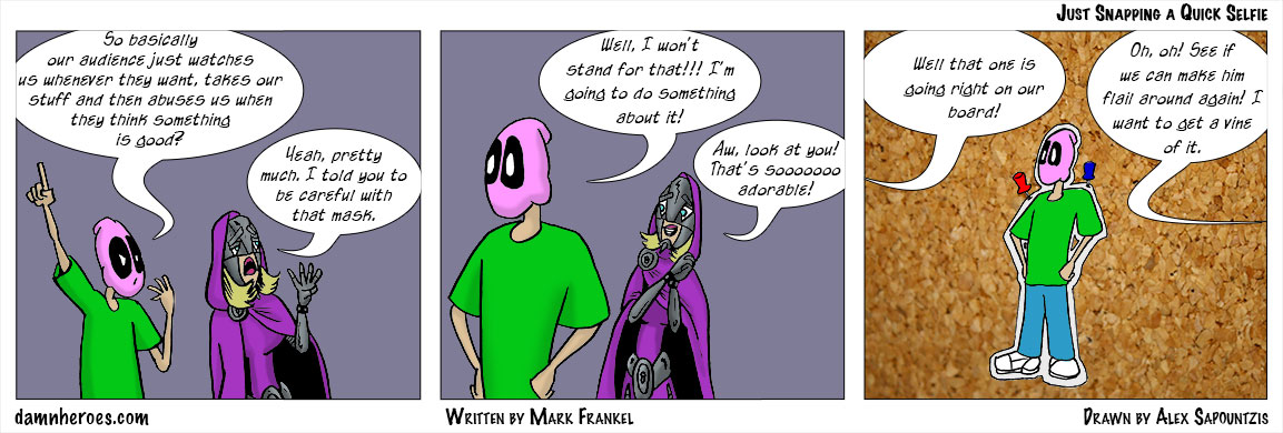 Just Snapping a Quick Selfie