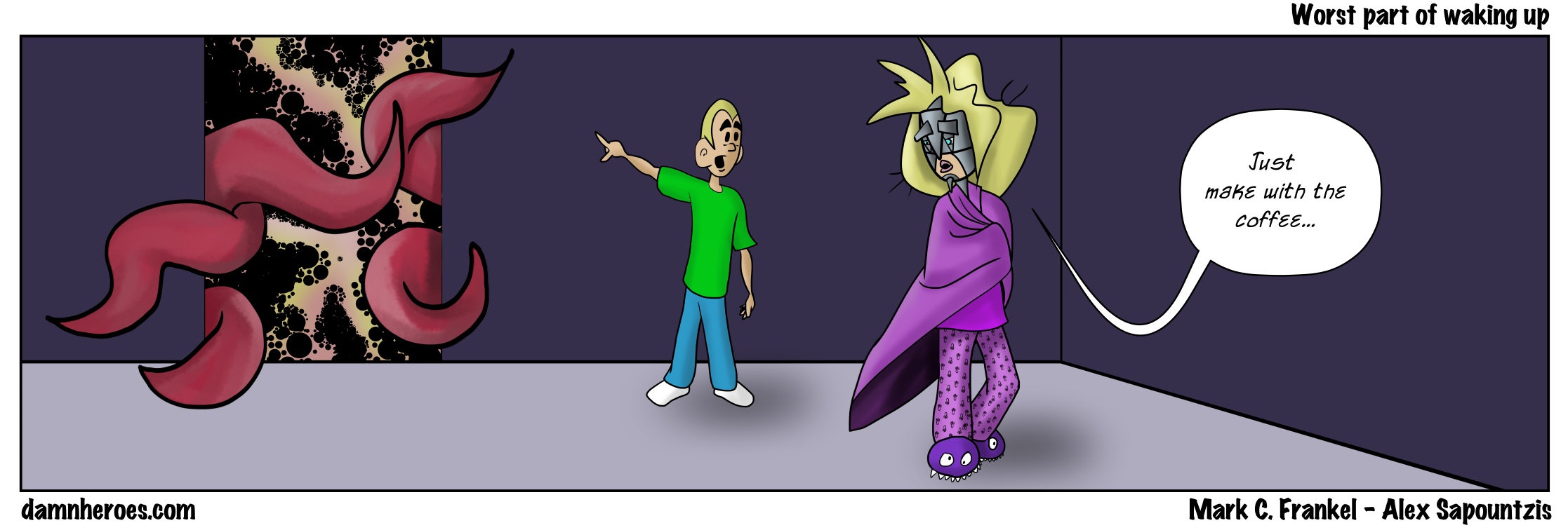 Worst part of waking up