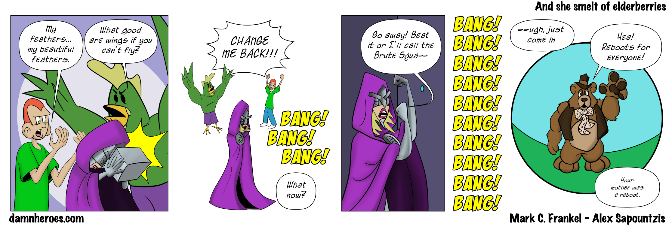 And she smelled of elderberries