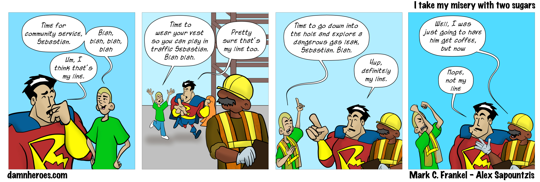 I take my misery with two sugars