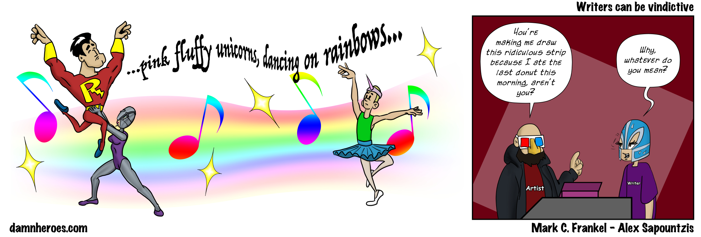 Writers can be vindictive