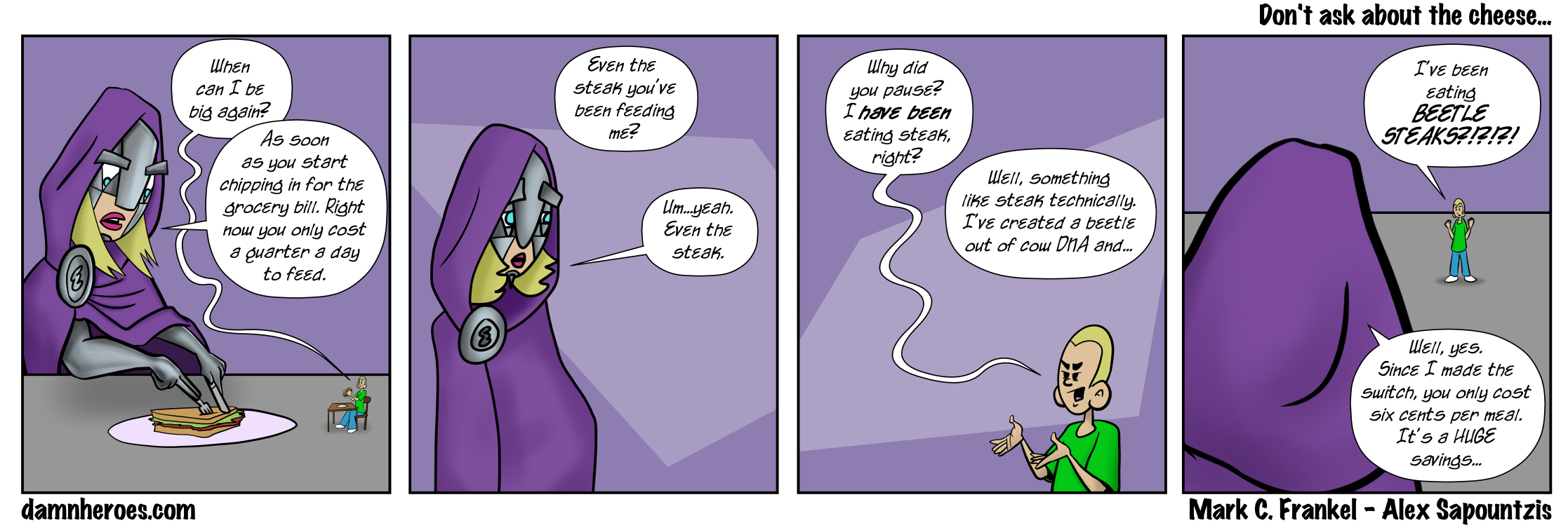 Don’t ask about the cheese…