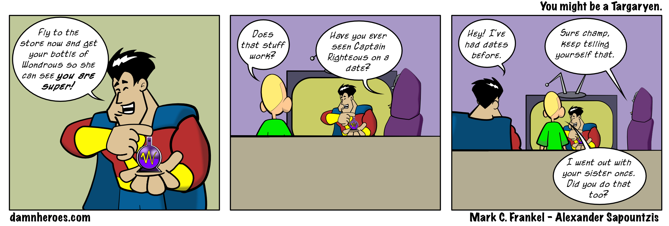 You might be a Targaryen